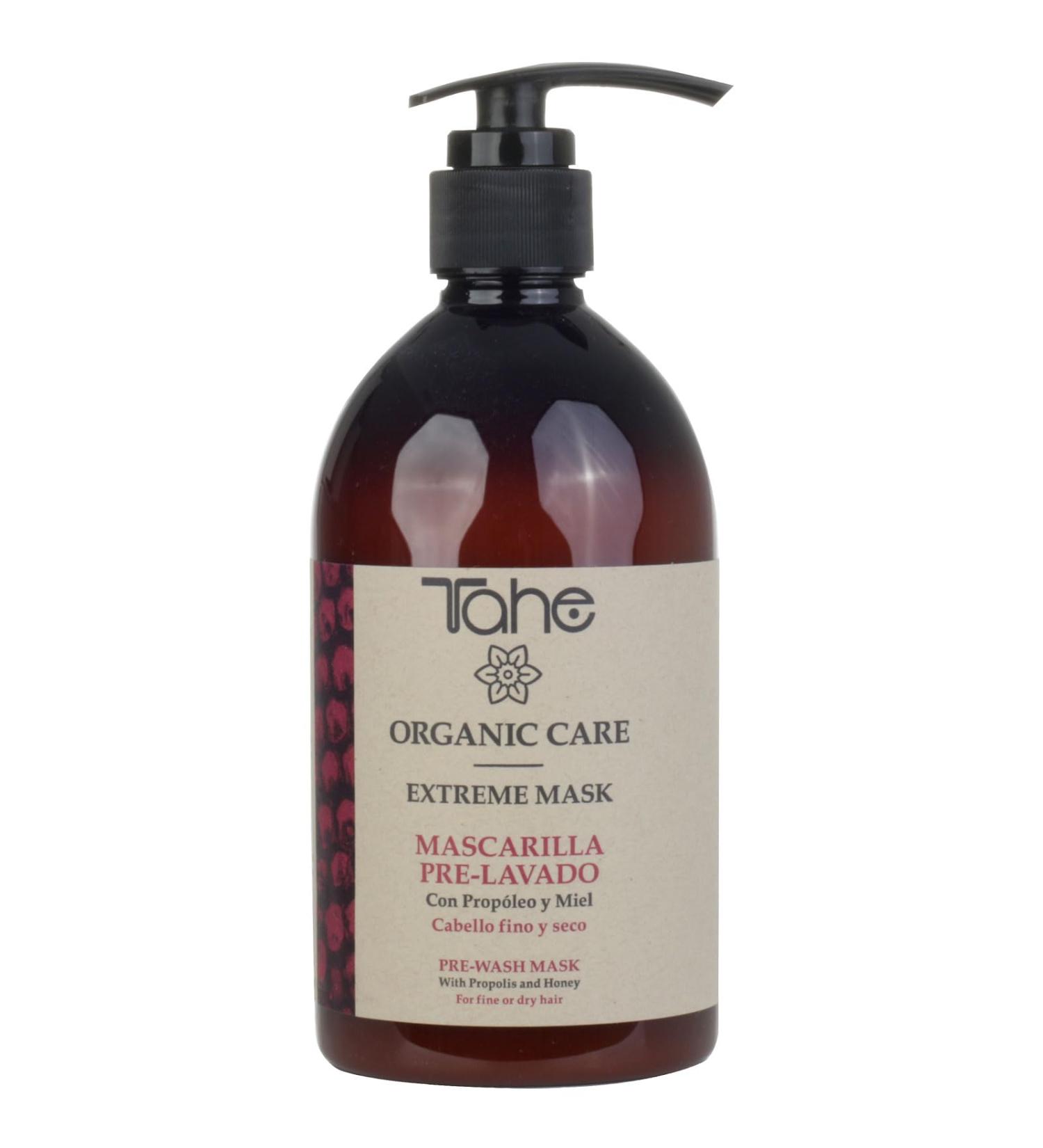 Tahe Organic Care Extreme Pre-Wash Mask 500ml - Hydrating Hair Treatment for All Hair Types | Shop Internationally - Buy Online on GoSupps.com