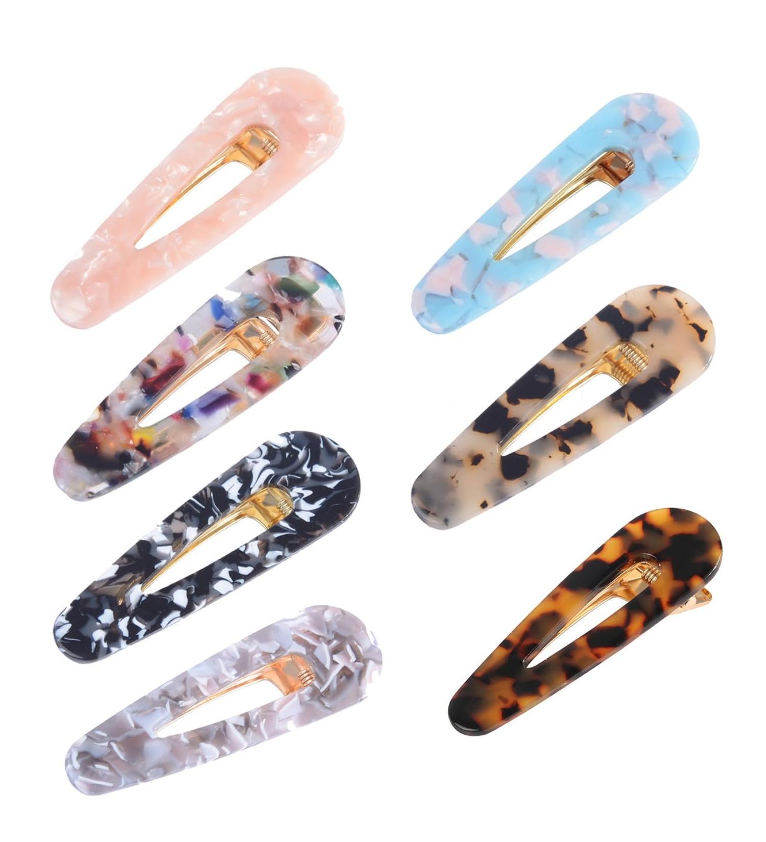 Traziewell Hair Clips for Women Ideal Hair Pins for Styling Makeup Non Crease Hair Grips 0123 1 count (Pack of 7) HC000123 - Buy Online on GoSupps.com