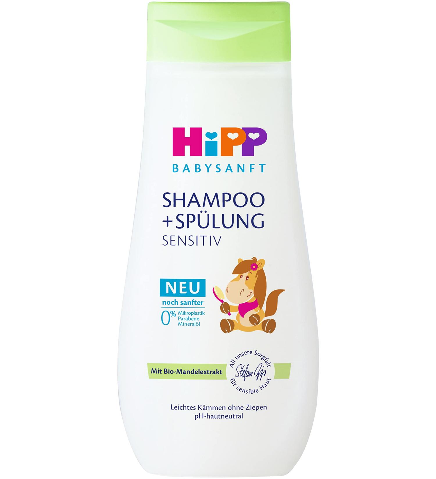 HiPP Babysanft Shampoo + Conditioner pack of 6 (6 x 200ml)