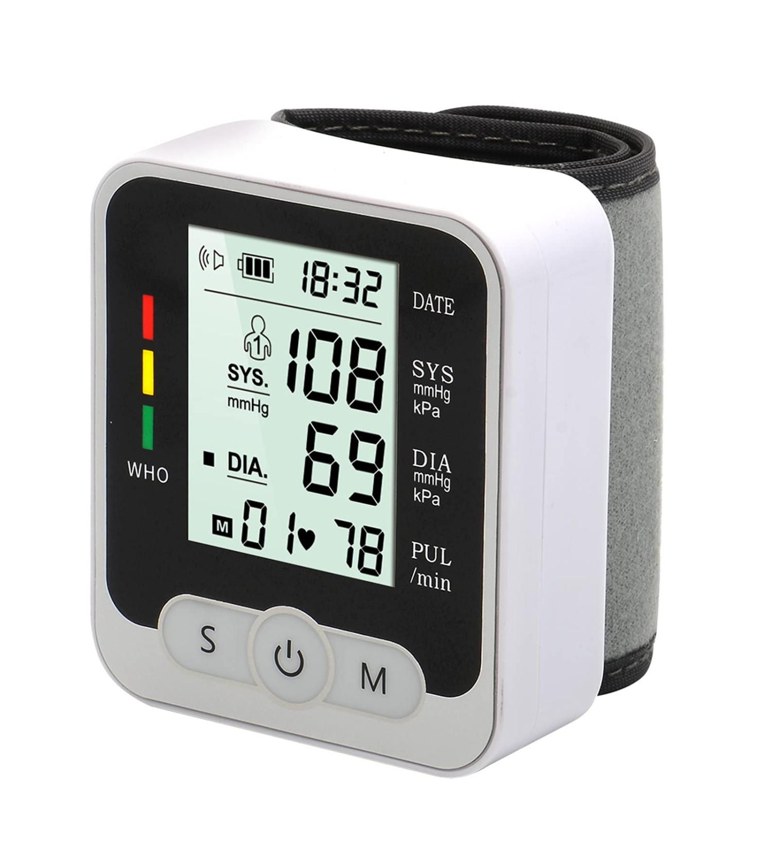 Buy Digital Wrist Blood Pressure Monitor - Automatic Upper Arm Tester for Home Use | Accurate & Reliable Health Monitoring - Buy Online on GoSupps.com