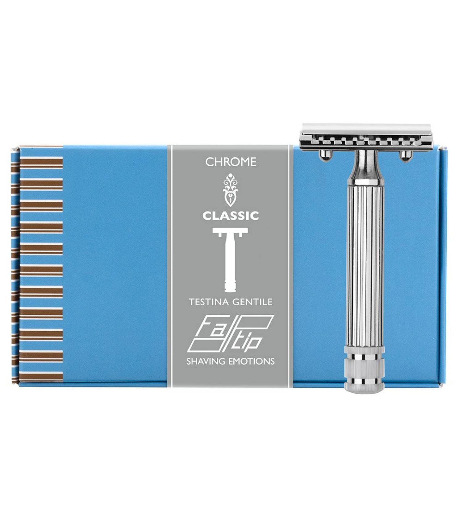 Shop FaTip Double Cromato Grande PC Edge Safety Razor - Premium Quality & International Shipping Available - Buy Online on GoSupps.com