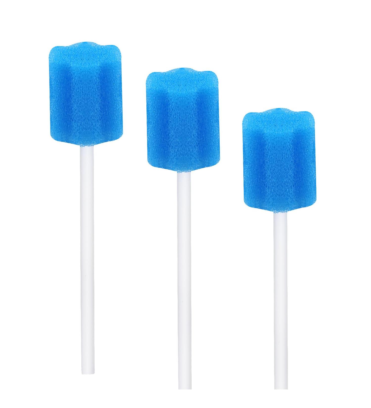 80 Disposable Mouthpieces - Tasteless Mouth Sponges for Teeth Cleaning | Single Pack - Buy Online on GoSupps.com