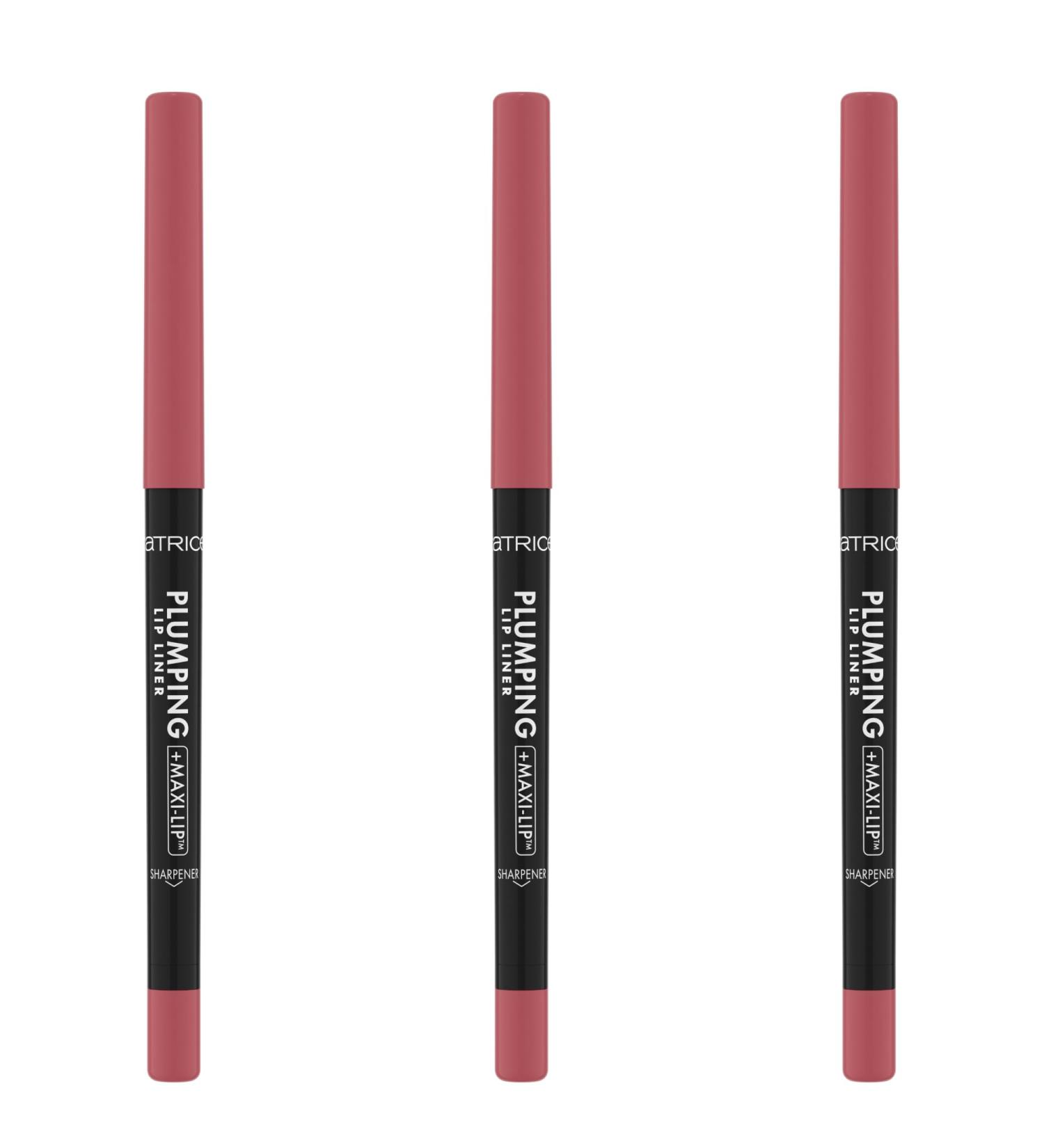 Catrice Plumping Lip Liner No. 190 - Moisturizing Long-Lasting Vegan & Waterproof 3-Way Pack (3x0.35g) - Best Nude Lip Pencil for Intense Color International Shipping  - Buy Online on GoSupps.com