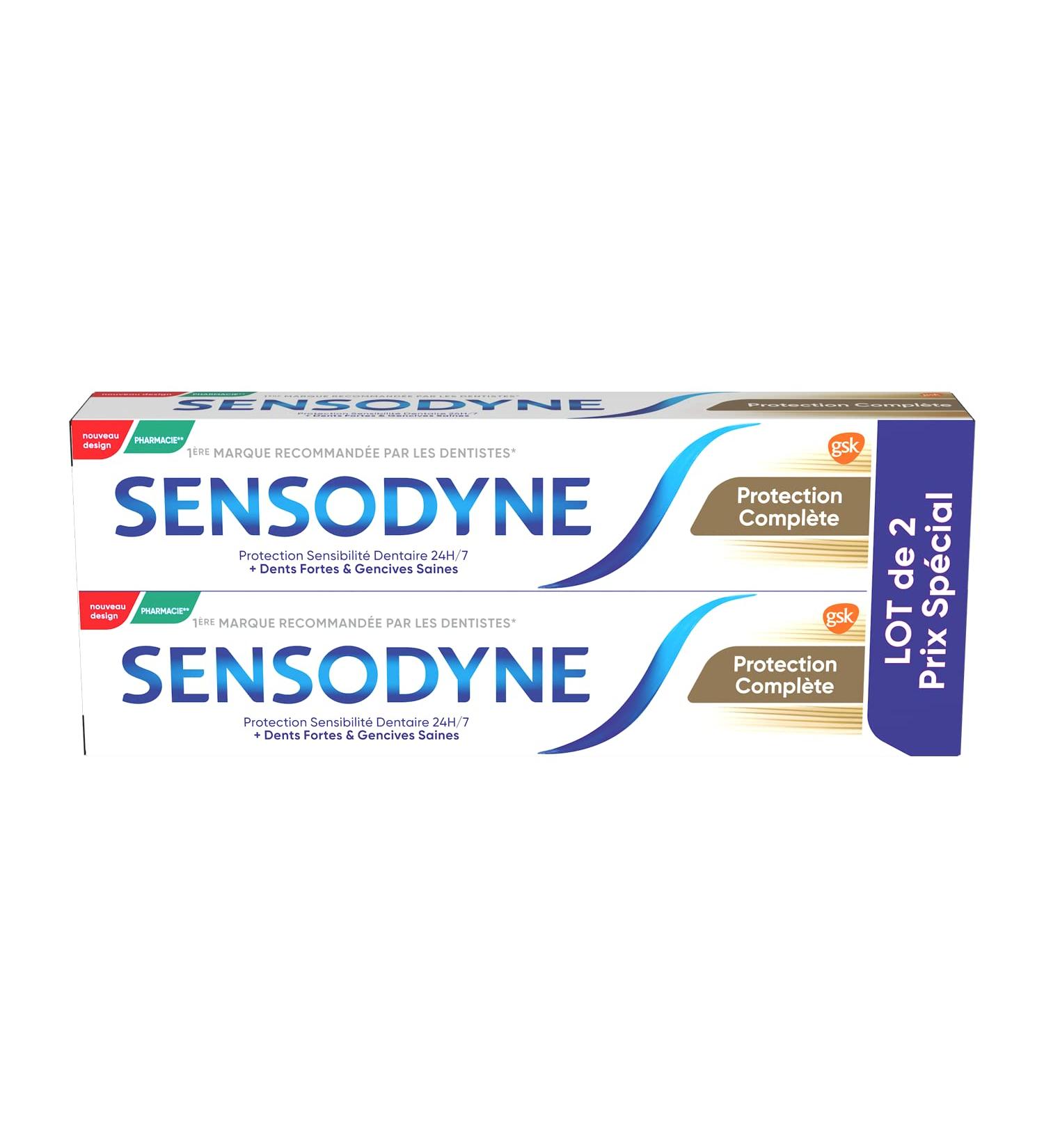 Sensodyne Toothpaste Complete Protection for Sensitive Teeth - 24h Relief 2 x 75 ml - Buy Internationally Online - Buy Online on GoSupps.com
