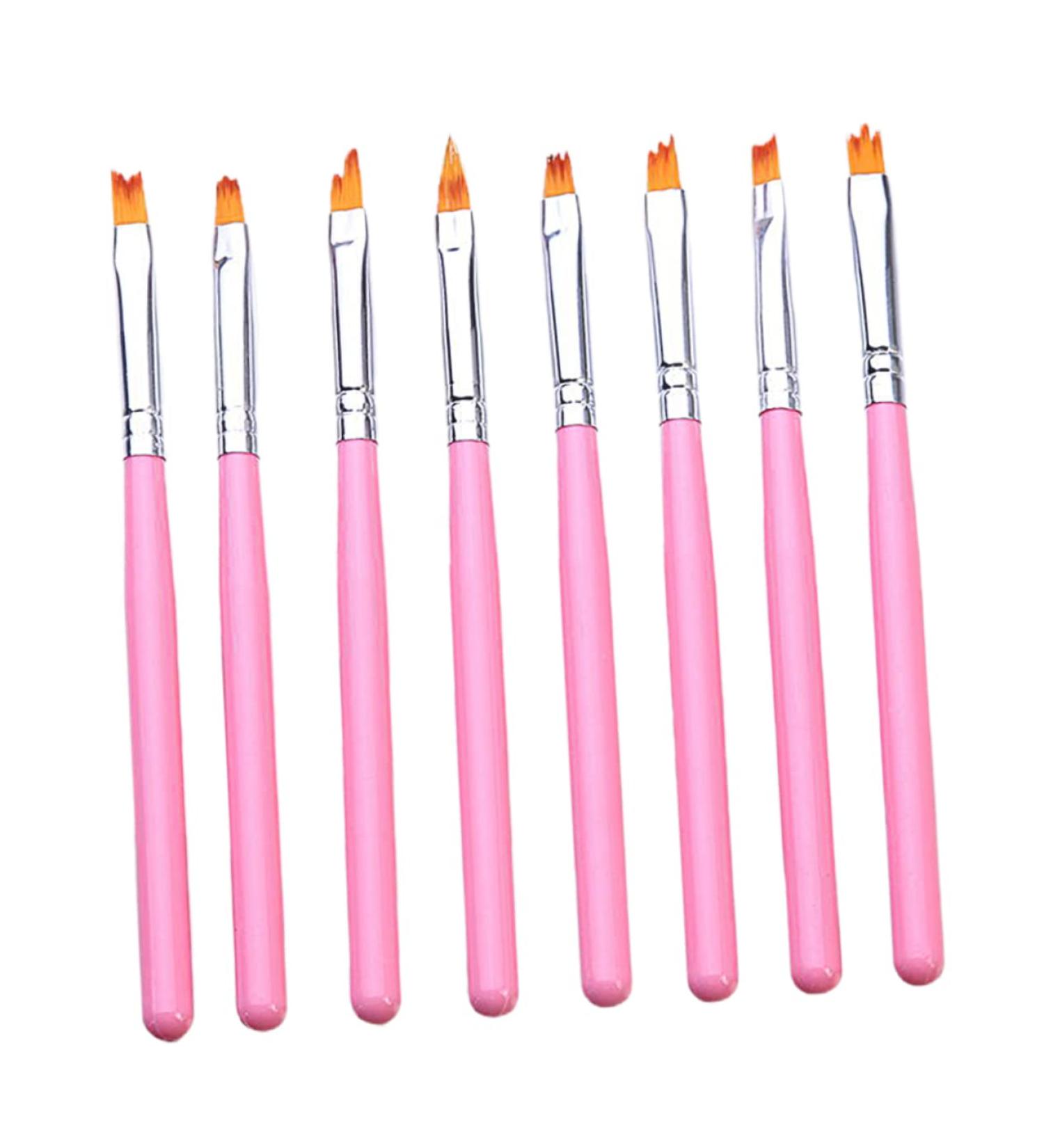 Ipetboom 1 Manicure Tool Uv Gel Nail Brush Nail Art Brush Nail Art Tips Builder Nail Painting Pen Nail Art Supplies Salon 3d Nails Tool Nail Art Accessories Pink Paint Pen Painted - Buy Online on GoSupps.com