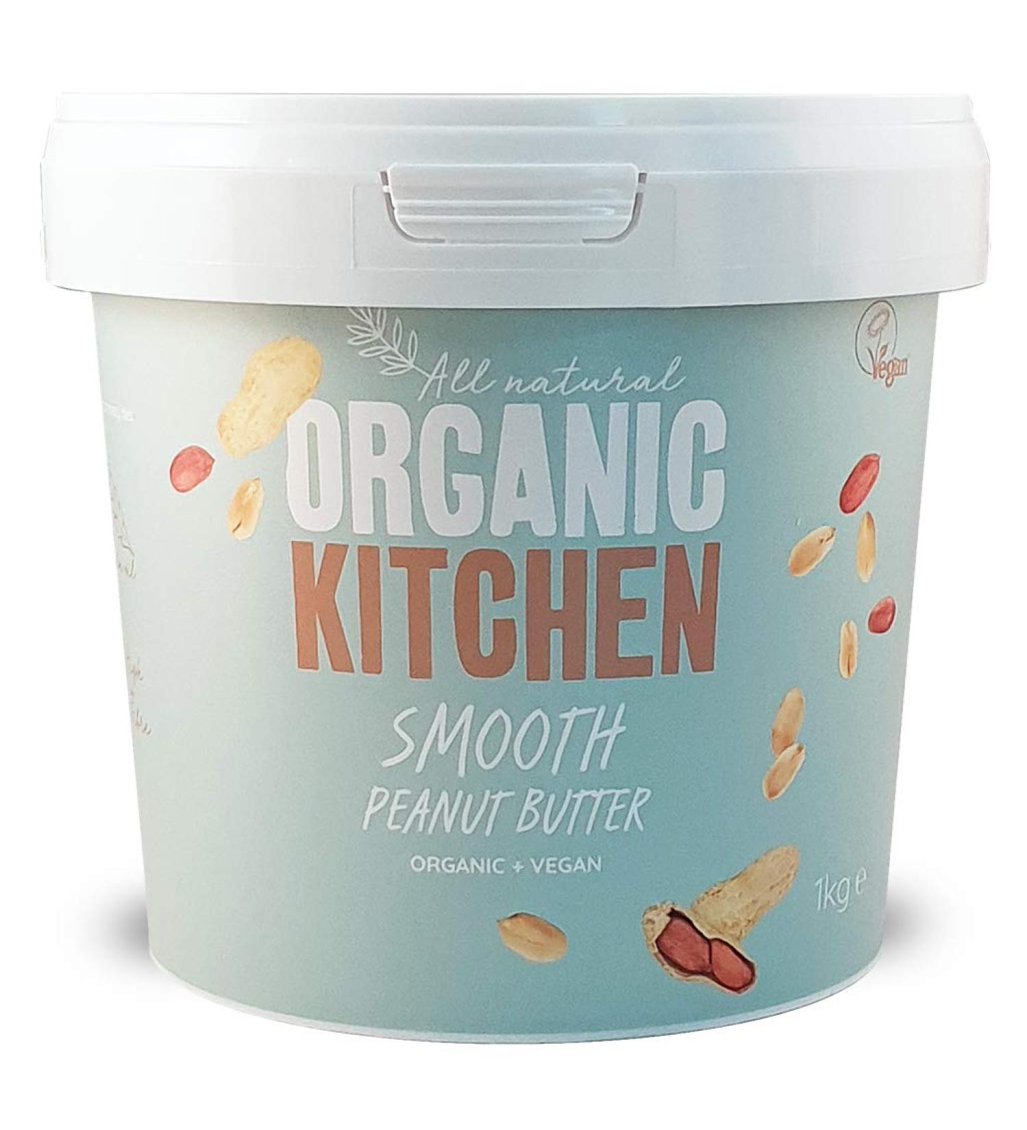 Organic Kitchen Smooth Peanut Butter 1KG