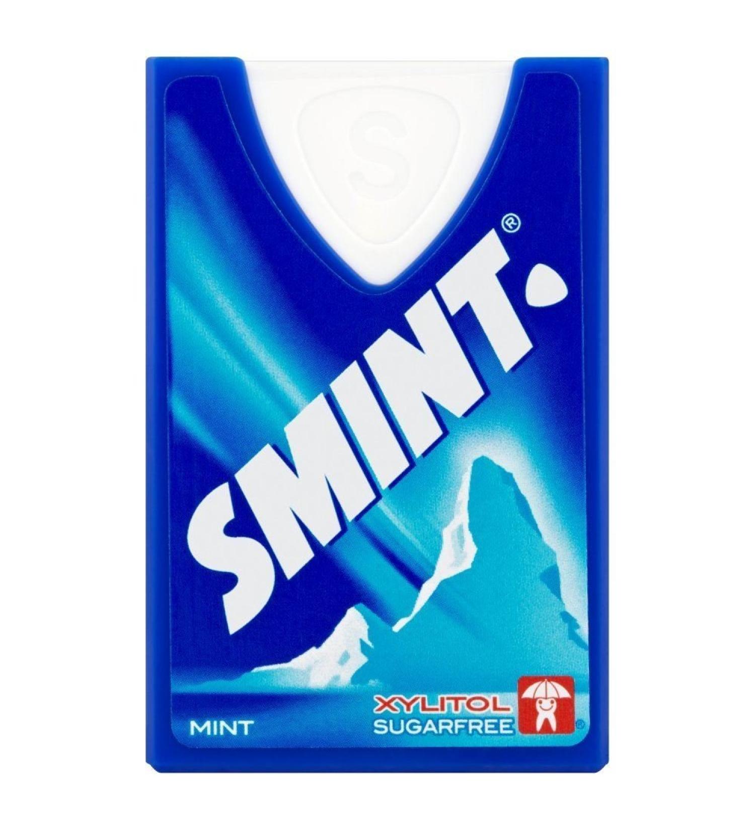 Smint - Mint sweets - sugar free - pack of 12 packs of 8g