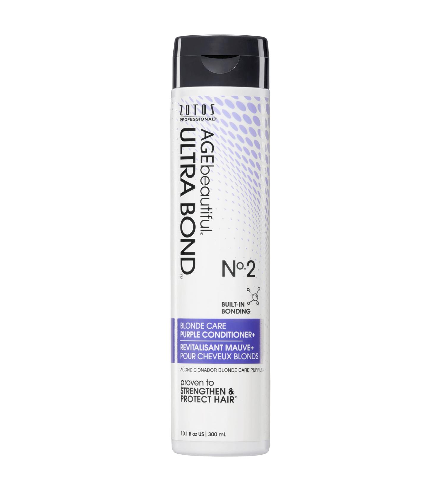 ULTRA BOND Purple Shampoo & Conditioner for Blonde Care | Strengthen & Protect Hair - 10.1 Fl Oz - Buy Online on GoSupps.com