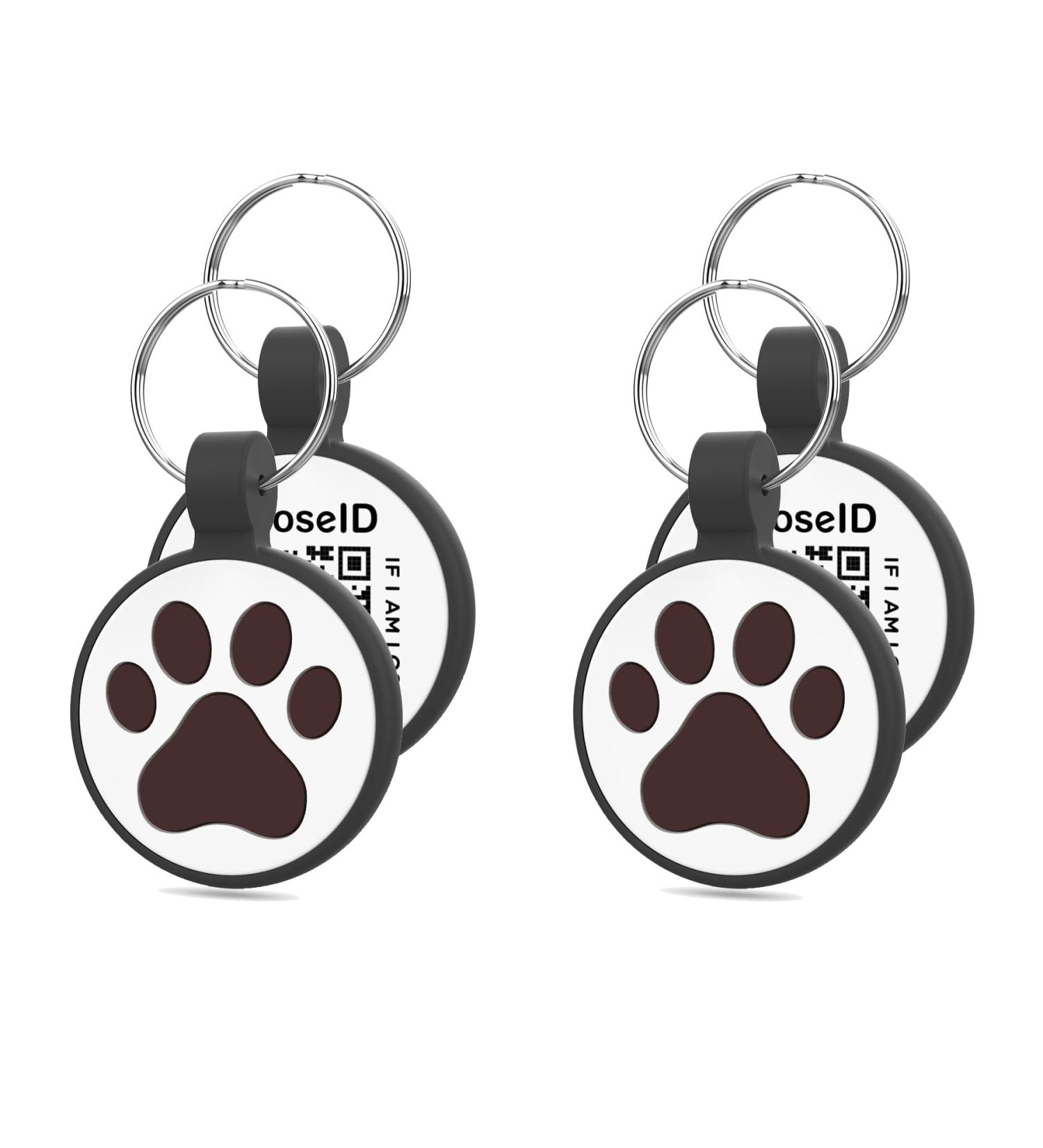 Personalized Whoseid QR Code Cat Brand | Modifiable Pet Profiles & Emergency Contacts | Noiseless Silicone Accessories for Small Breeds - Buy Online on GoSupps.com
