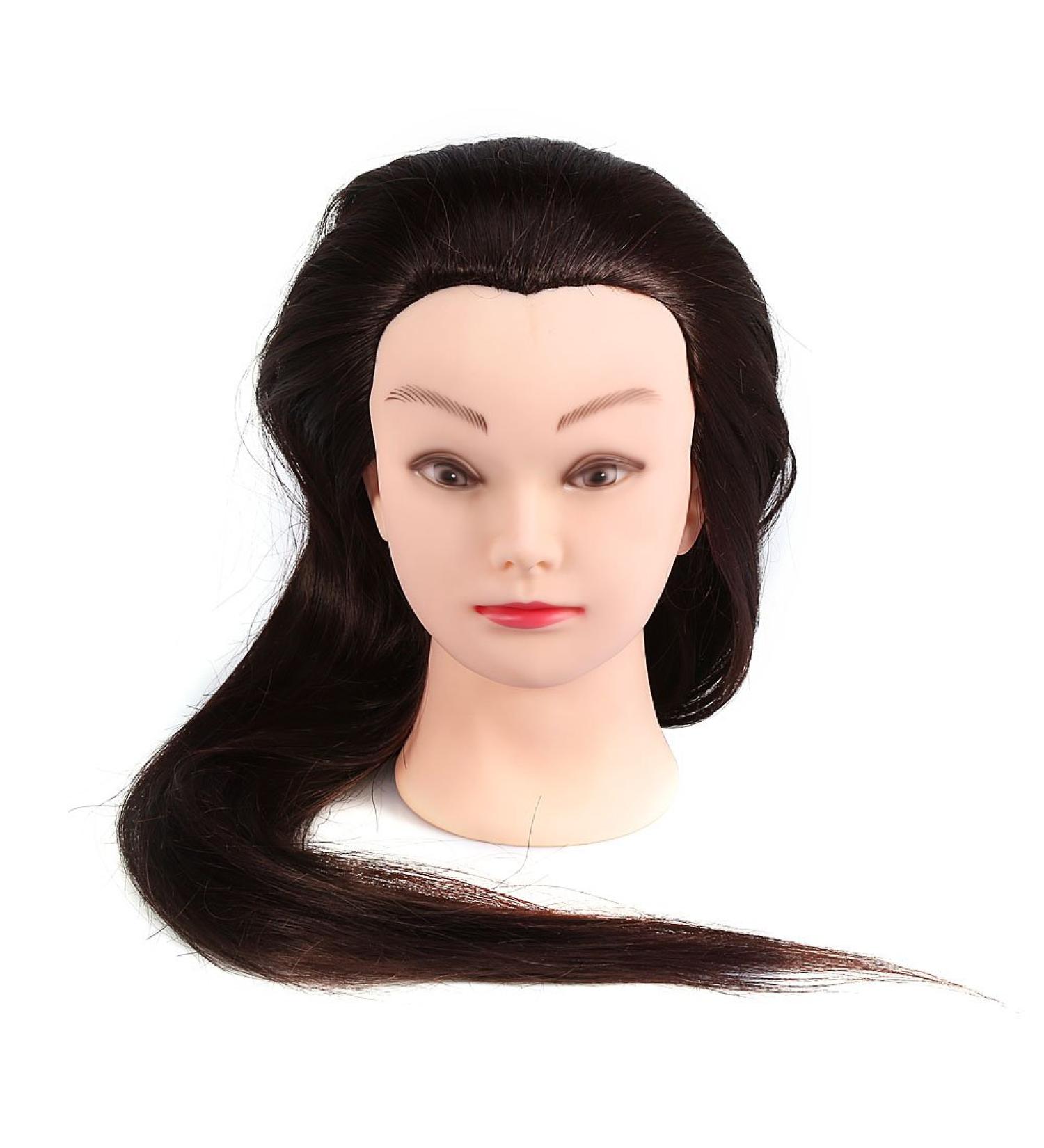 Professional Hair Training Head - Perfect for Hairstylists | Cosmetic Doll Head for Hairdresser Training - Buy Online on GoSupps.com