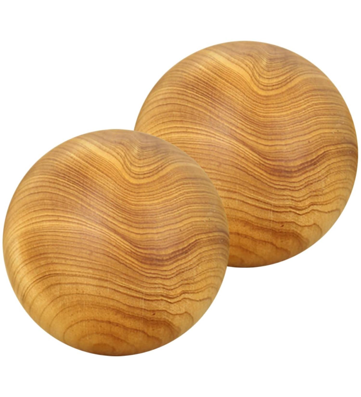 Healeeved Wooden Massage Balls - Foot Massager Baoding Balls & Hand Trainer for Meditation - Buy Online on GoSupps.com