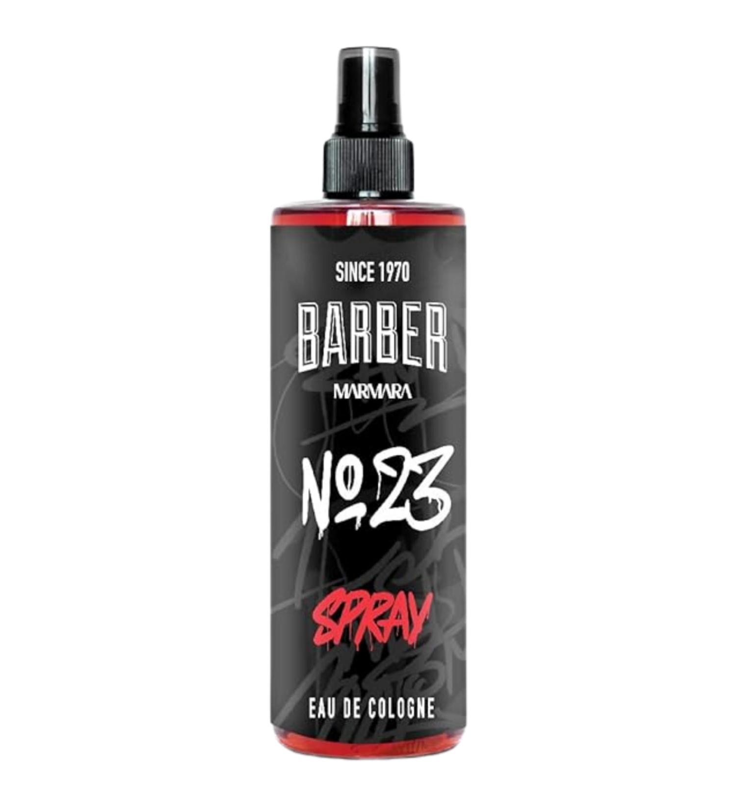 barber marmara Eau de Cologne Pump Spray Mens Graffiti After Shave Men's Fragrance Water Shaving Water Men Barber Men's Fragrances Body Spray Barbershop Travel Size (50 ml No23) 1.7 Fl Oz (Pack of 1) No23 - Buy Online on GoSupps.com