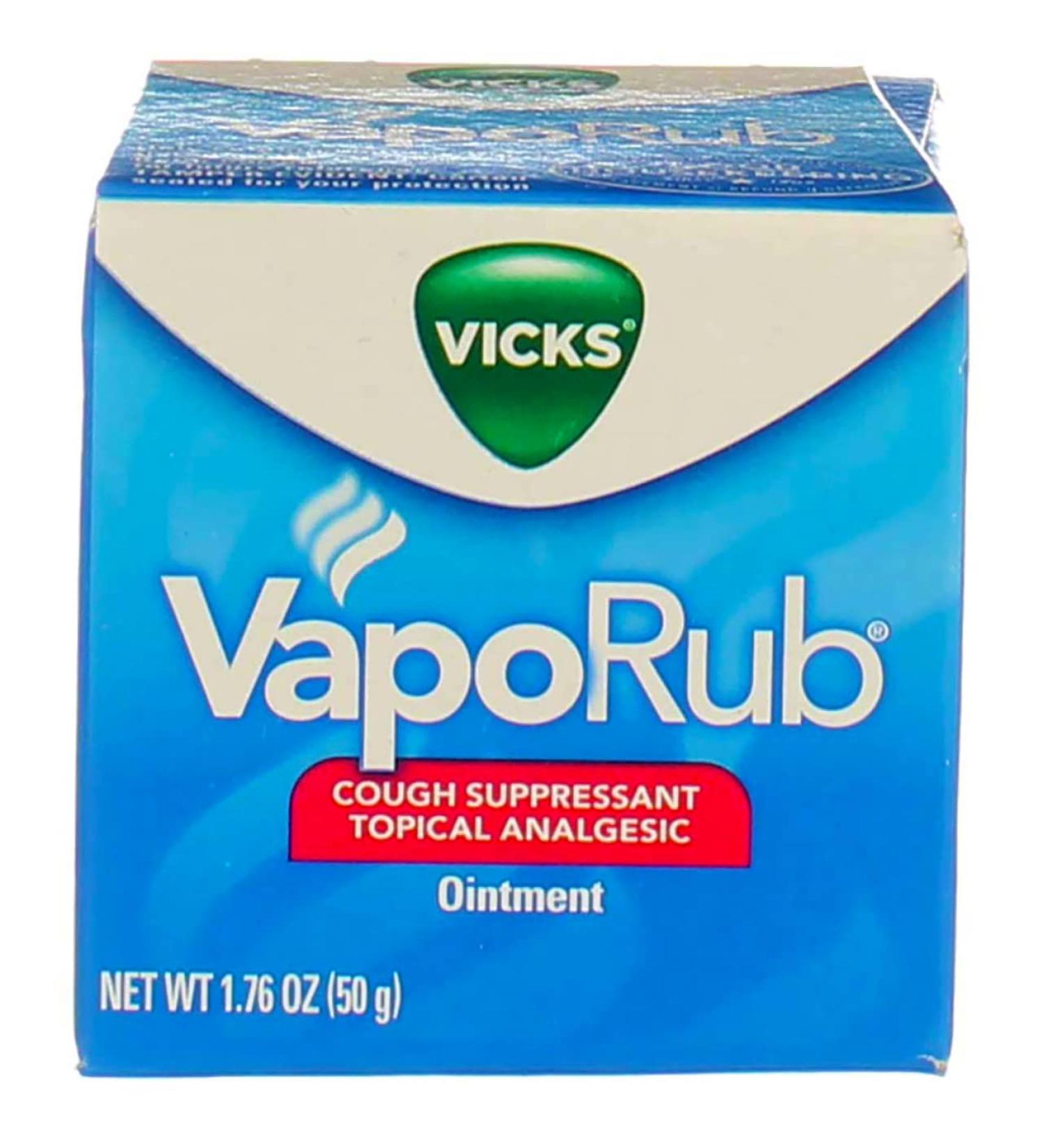 Vicks Vaporub Ointment 1.76 Oz by Vicks (Pack of 2) - Soothing Relief x2 - Buy Online on GoSupps.com