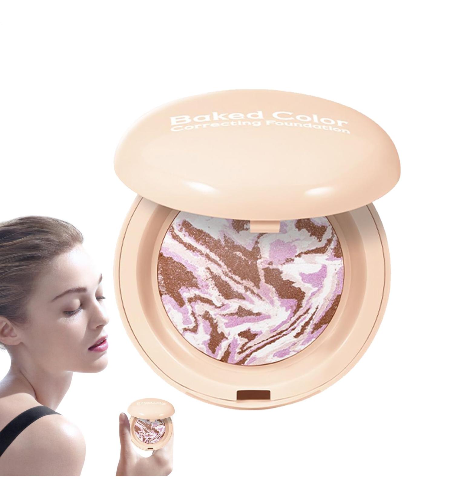  YNPQTDS Mineral Foundation for Mature Skin | Blushes Natural Light Lightening Makeup Contour Nose Built-in Mirror for Sensitive Skin Dry Grace Wedding Date Beach - Buy Online on GoSupps.com