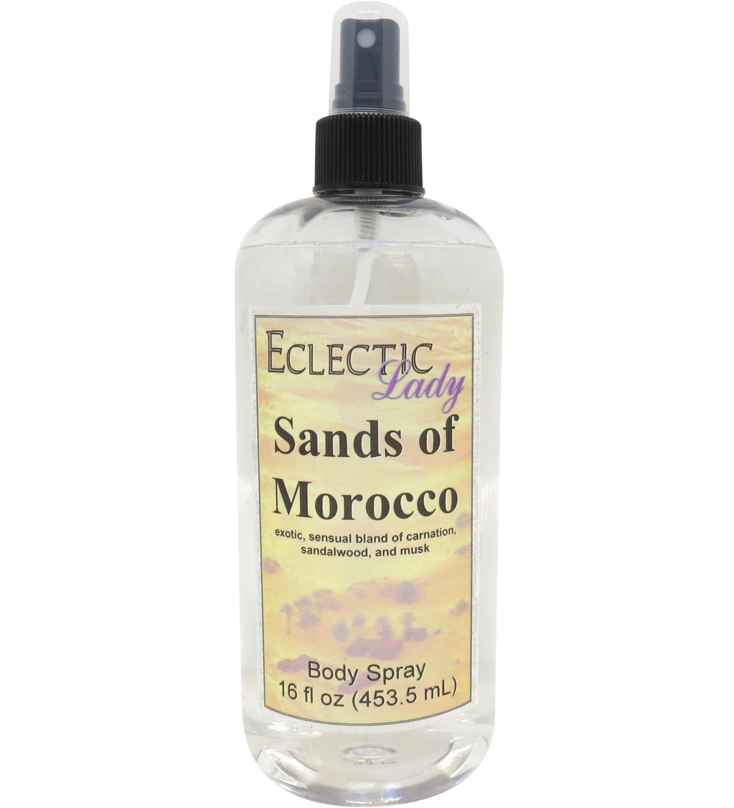 Sands Of Morocco Body Spray 16 ounces Body Mist for Women with Clean Light & Gentle Fragrance Long Lasting Perfume with Comforting Scent for Men & Women Cologne with Soft Subtle Aroma For Daily 16 Fluid Ounces - Buy Online on GoSupps.com
