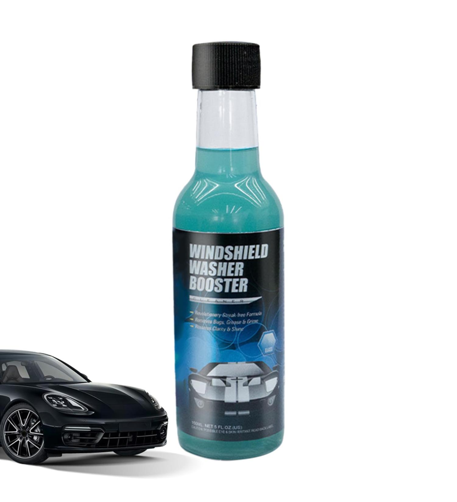 Car Glass Cleaner - Oil Film Remover Car Glass Cleaner Effective 150ml Mild Safe Cleaning Liquid Oil Film Removing Supplies for Window Windshield Shower Door - Buy Online on GoSupps.com