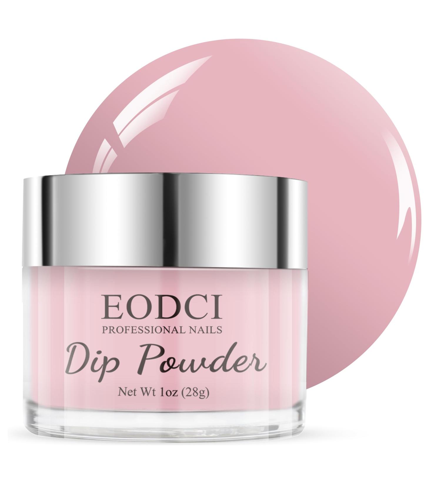 eodci 1 oz Dip Powder for Nails Pink Manicure Set French Manicure Set for Beginners Nail Art System No Nail Lamp Needed PinkPure - Buy Online on GoSupps.com