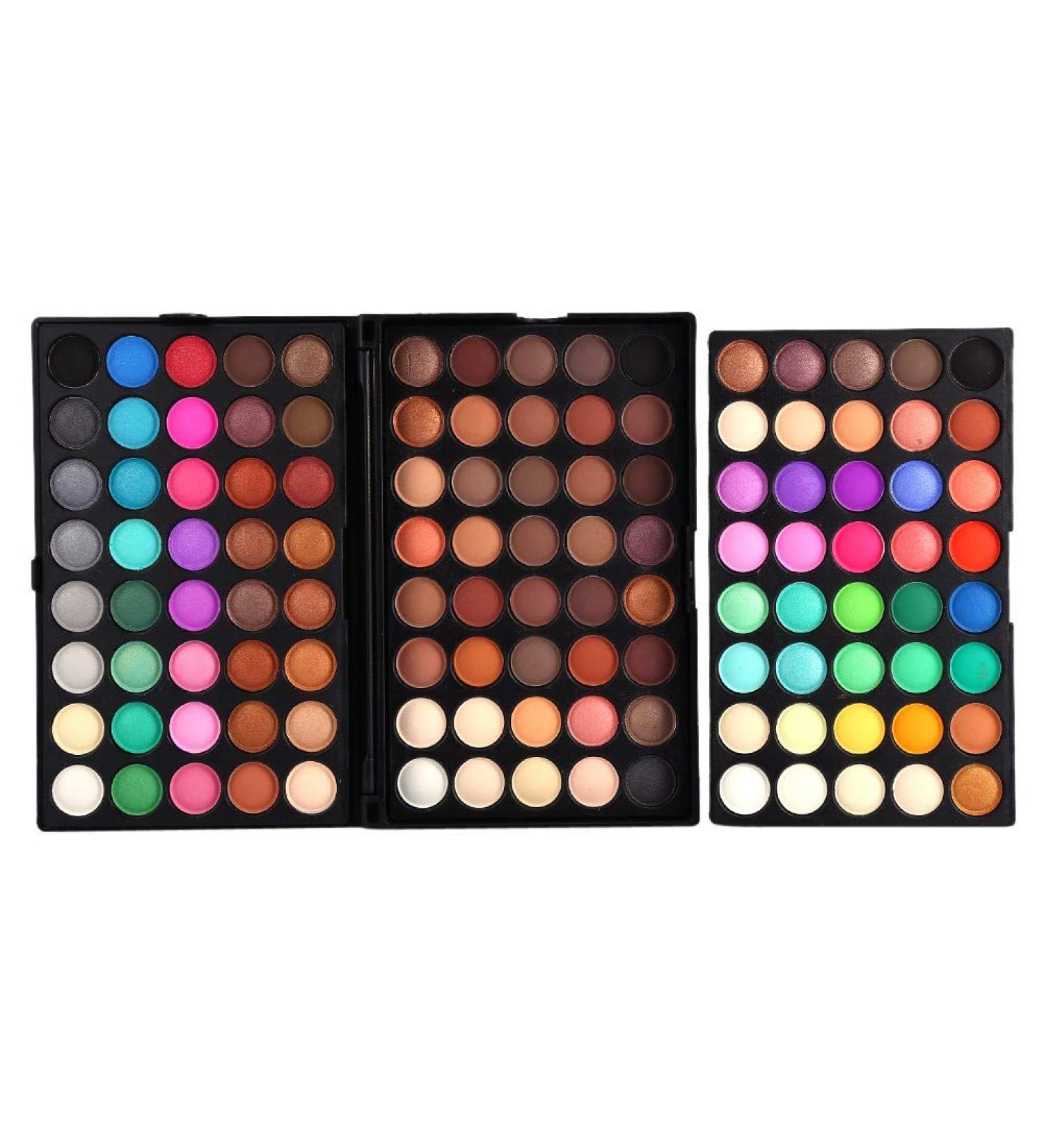 120 Colors Eyeshadow Palette - Versatile Glitter & Matte Makeup Powder for Stunning Looks - Buy Online on GoSupps.com
