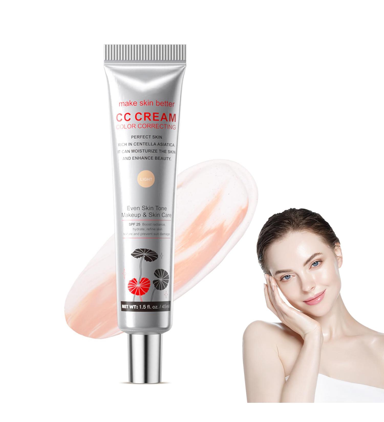 Cr me Cc Anti-Cernes Fonc e Avant Le Maquillage Cr me Cc Changeante Base De Maquillage Polyvalente Correcteur Hydratant Longue Dur e Pour Le Visage Pour Tous Les Types De Peau - Buy Online on GoSupps.com
