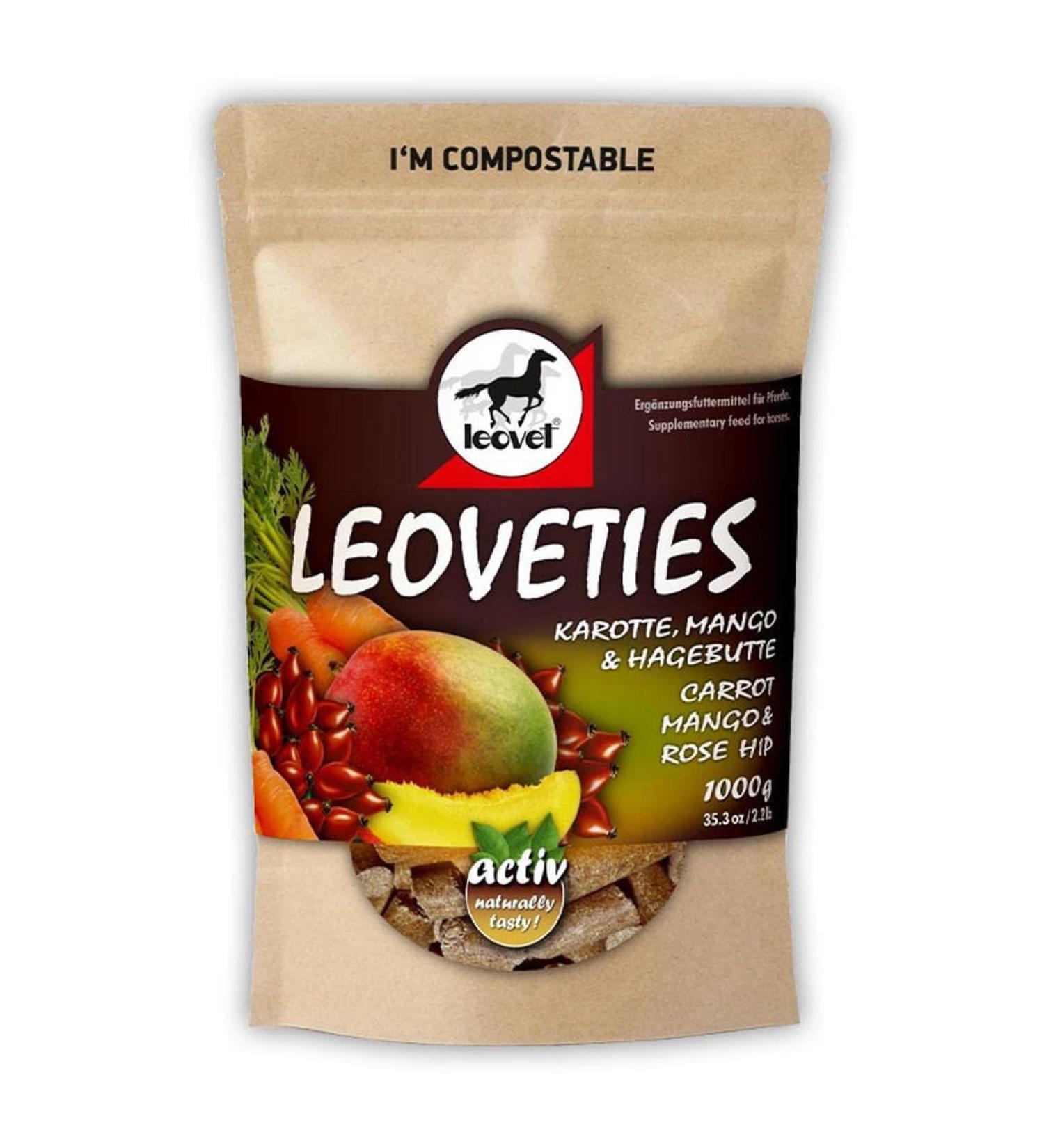 Leovet Leoveties Treats Carrot Mango Rosehip 1000g