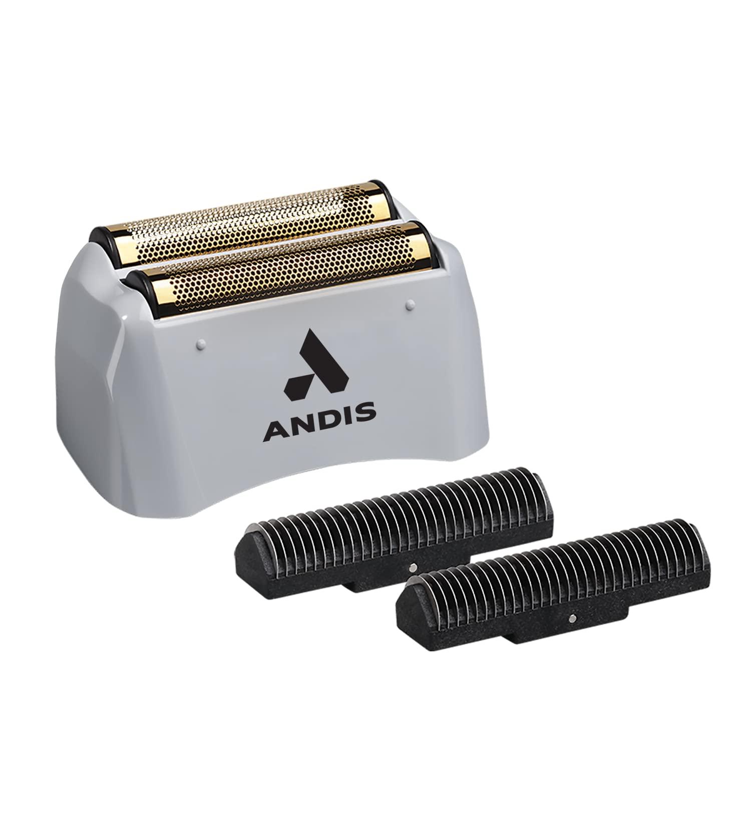 Andis 17280 ProFoil Lithium Shaver Replacement Titanium Foil Assembly and Inner Cutter Gray Replacement Foil and Cutter