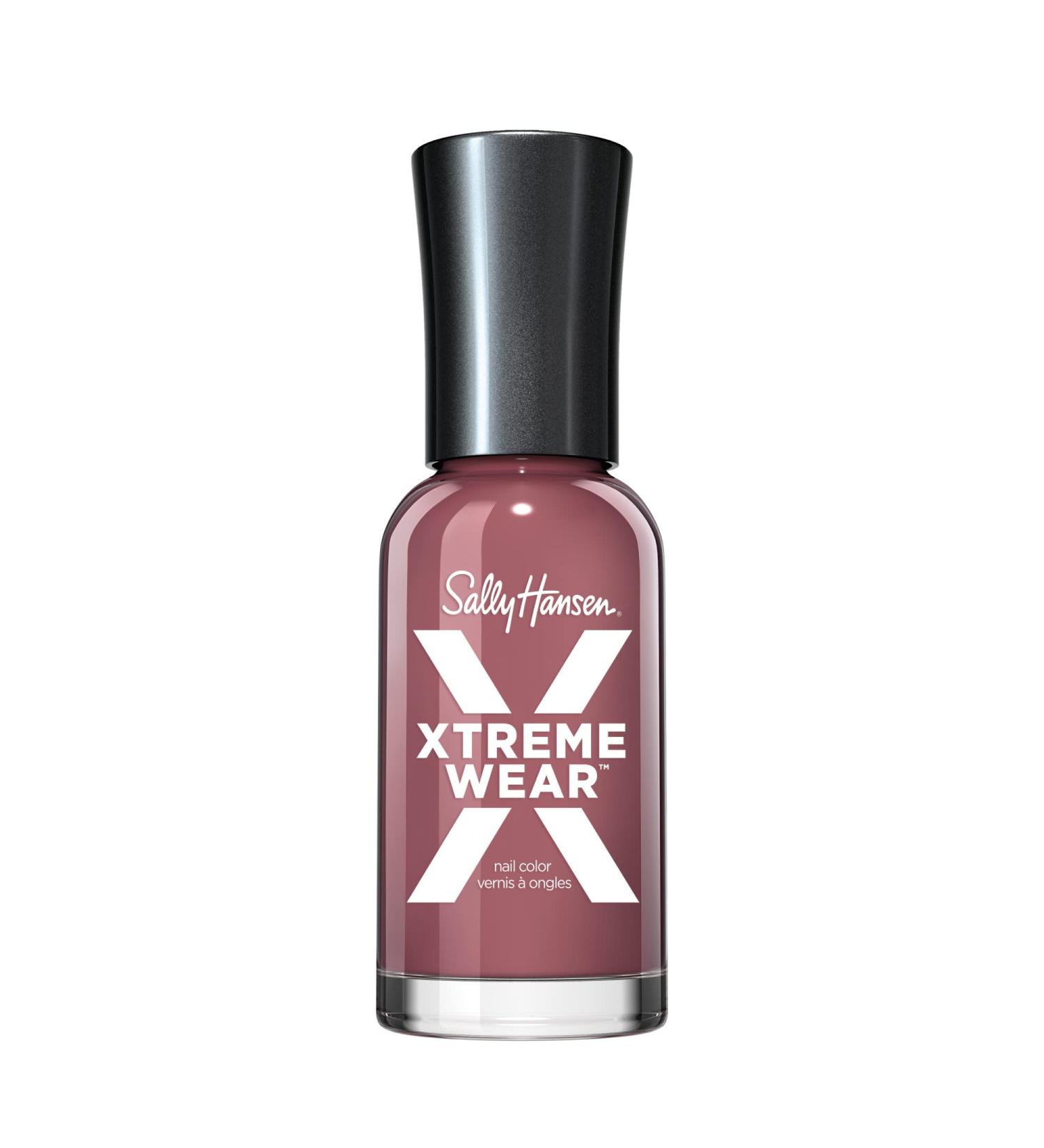 Sally Hansen Xtreme Wear Nail Polish - Streak-Free, Shiny Finish, Long-Lasting Mauve Over Color - 0.12 fl oz/0.4 fl oz - Buy Online on GoSupps.com