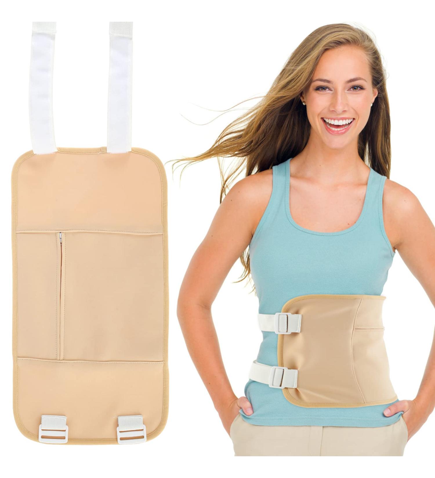 Buy Txkrhwa Reusable Oil Pack Wrap - Adjustable Mess-Free & Washable for Waist - Soft Comfort in Khaki - Buy Online on GoSupps.com