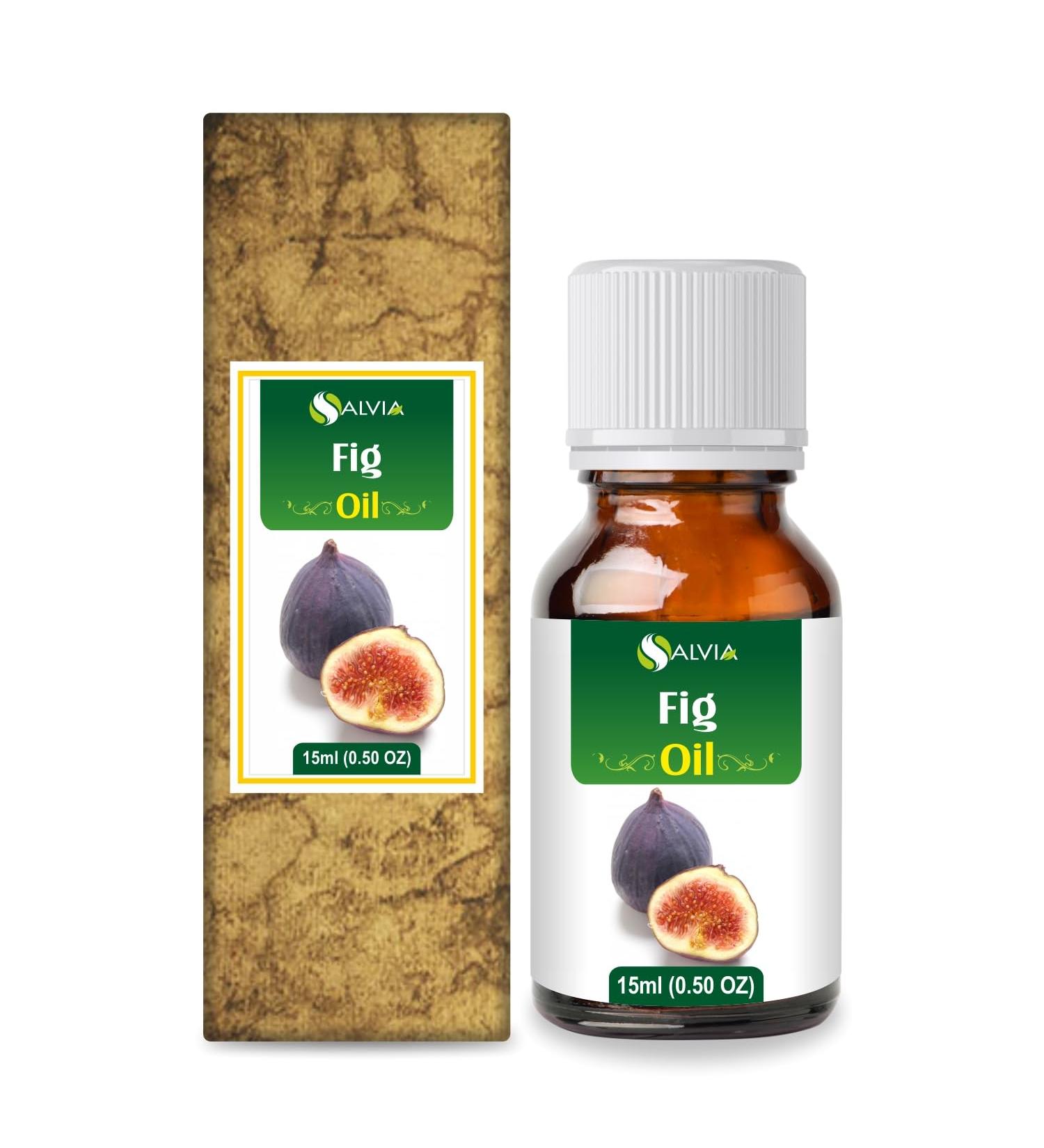 Pure Salvia Fig Oil - Natural Skin & Hair Care | Moisturize Nourish Rejuvenate | 15 ML Aromatherapy Oil - Buy Online on GoSupps.com