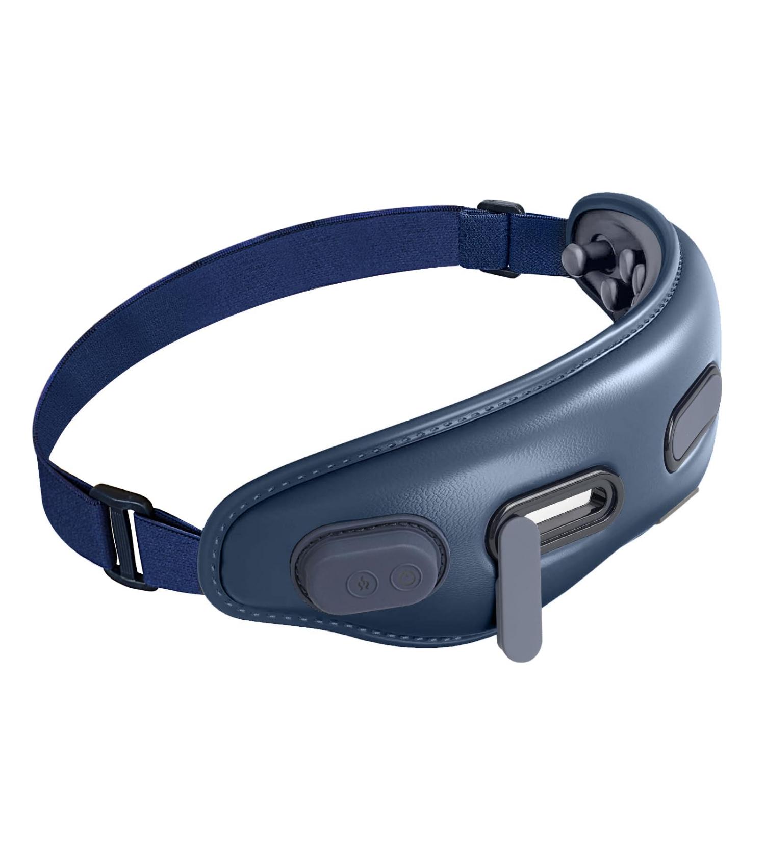 Eye Massager with Heat & Vibration | Heated Eye Mask for Migraines Dry Eyes & Dark Circles | Wireless Eye Care Device for Sleep & Eyestrain Relief - Buy Online on GoSupps.com