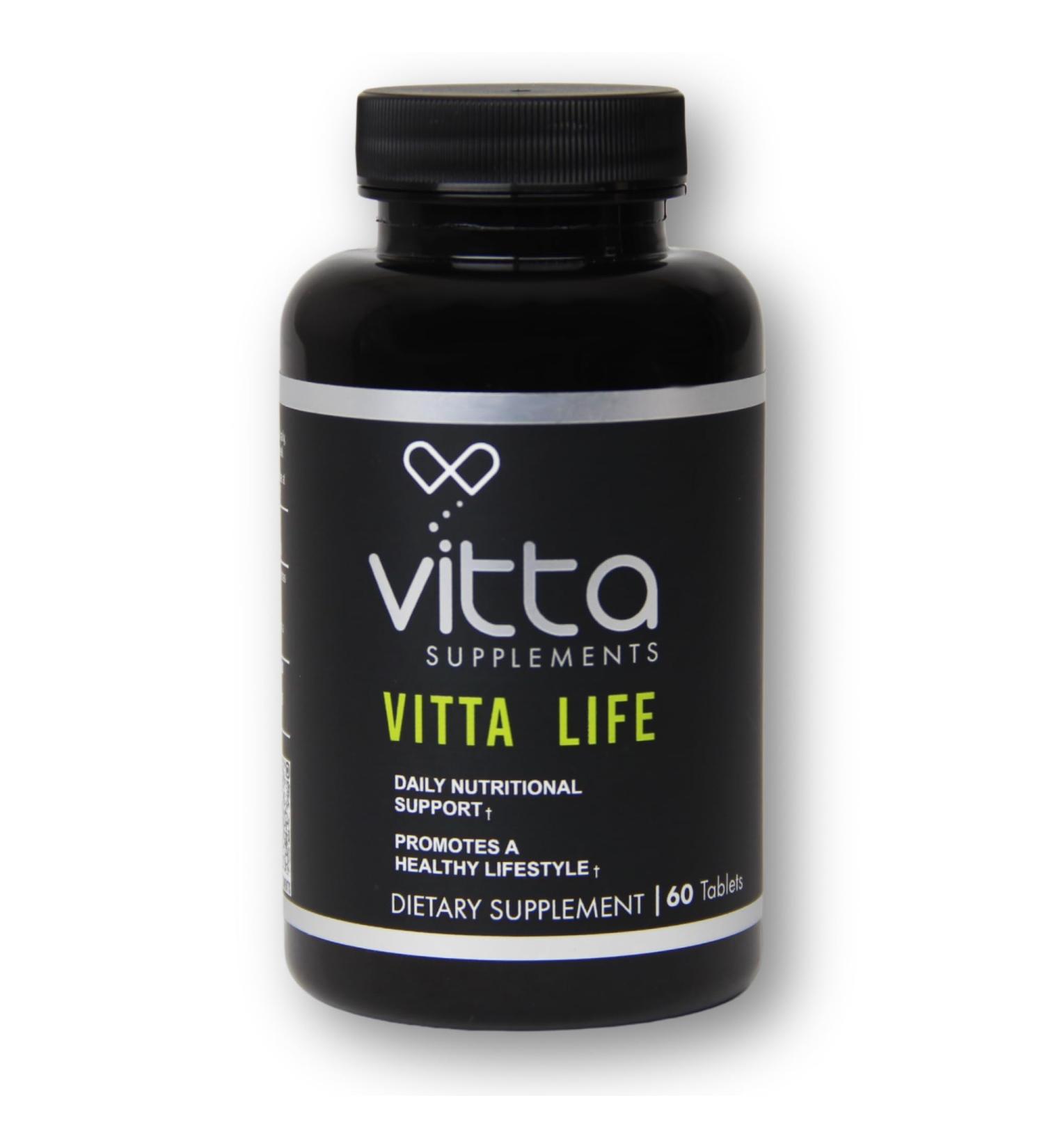 Vitta Life Tabs - Multivitamin with Vitamins A C D & B Complex | 60 Tabs | Boost Immunity & Health - Shop Internationally - Buy Online on GoSupps.com