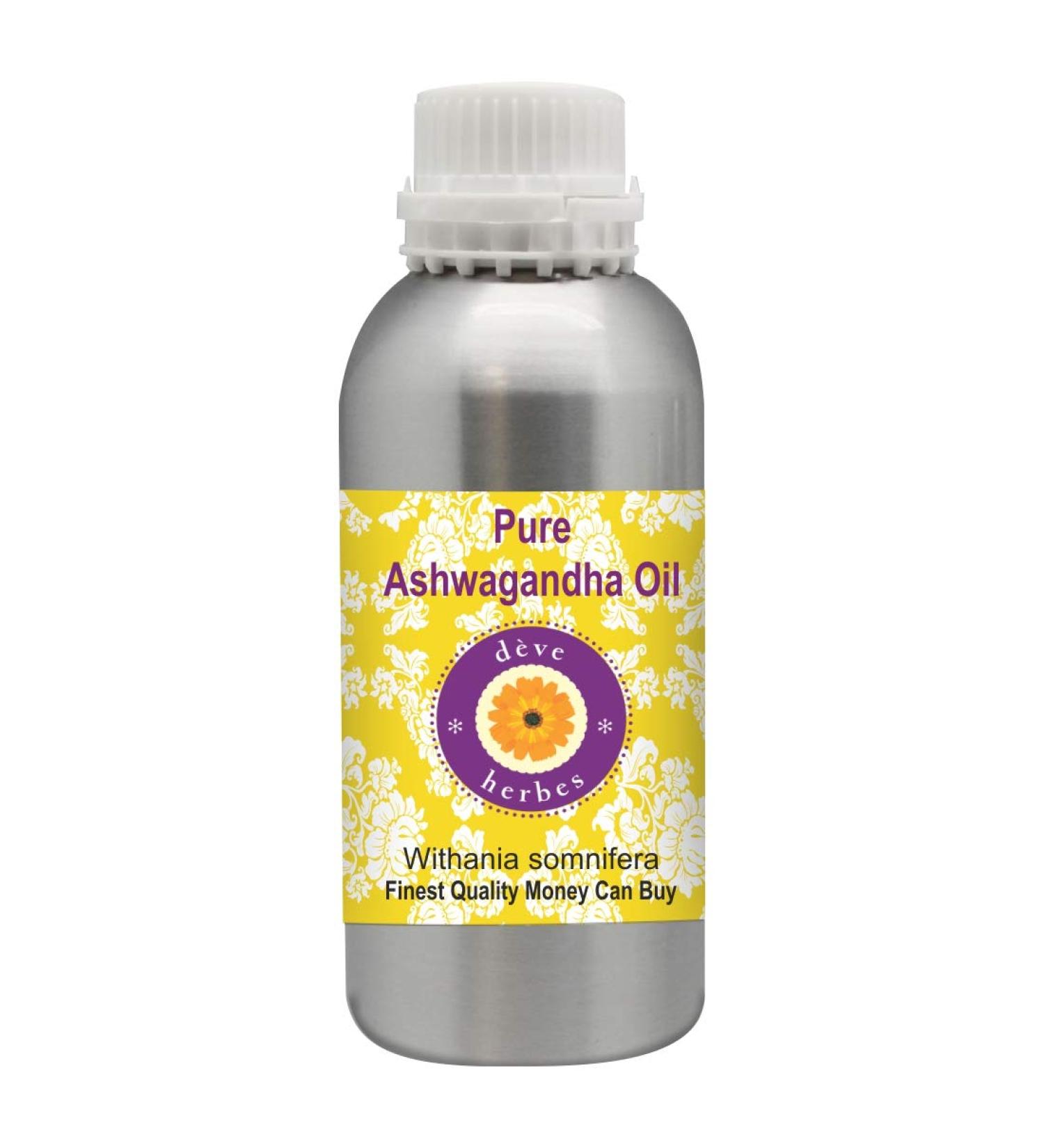 d ve herbes Pure Ashwagandha Oil (Withania somnifera) 1250ml (42 oz) - Buy Online on GoSupps.com