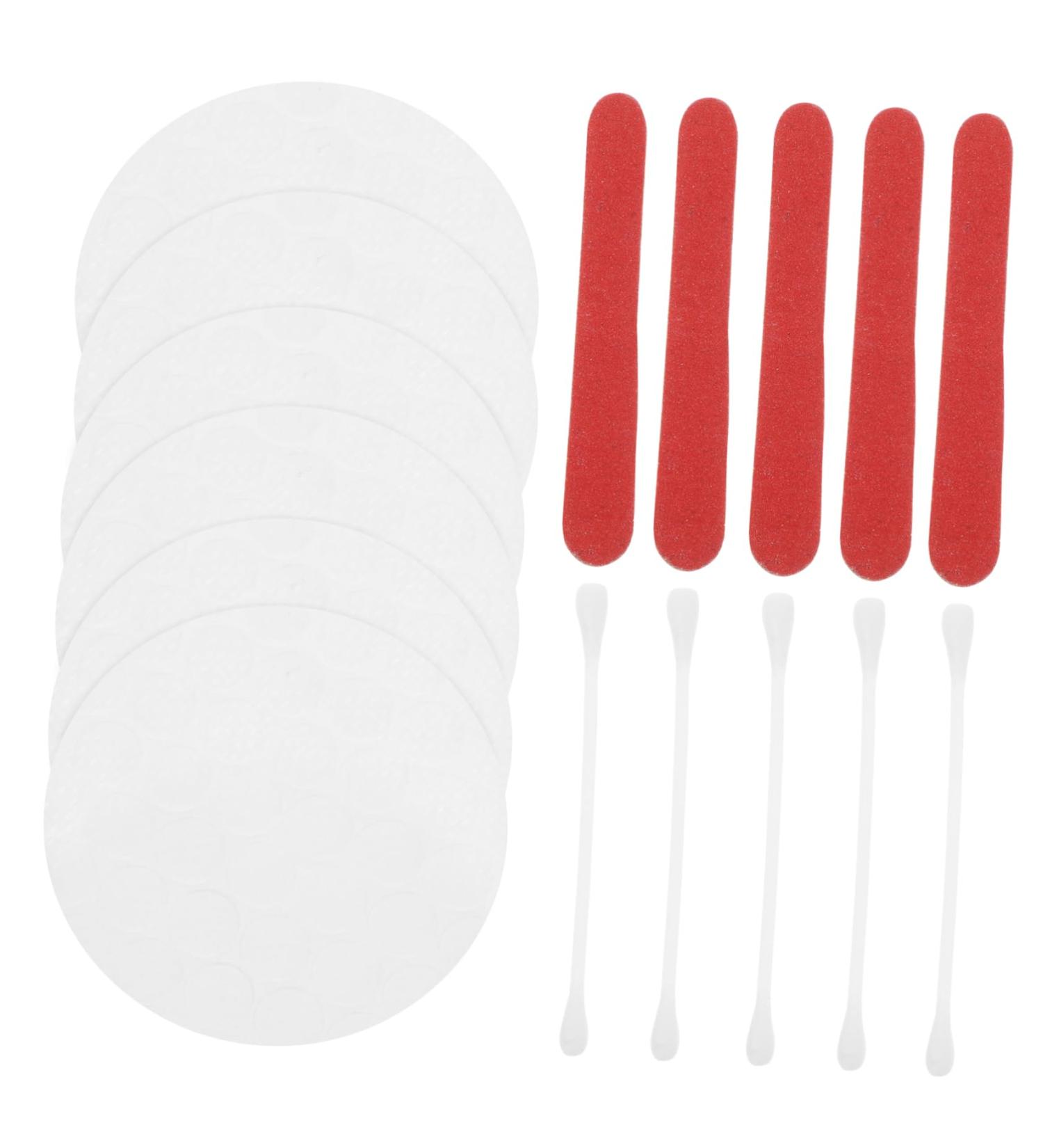 Didiseaon 20 Cosmetic Kit | Travel Size Toiletries & Gel Nail Stickers | Organic Cotton Face Care | International Shipping Available - Buy Online on GoSupps.com