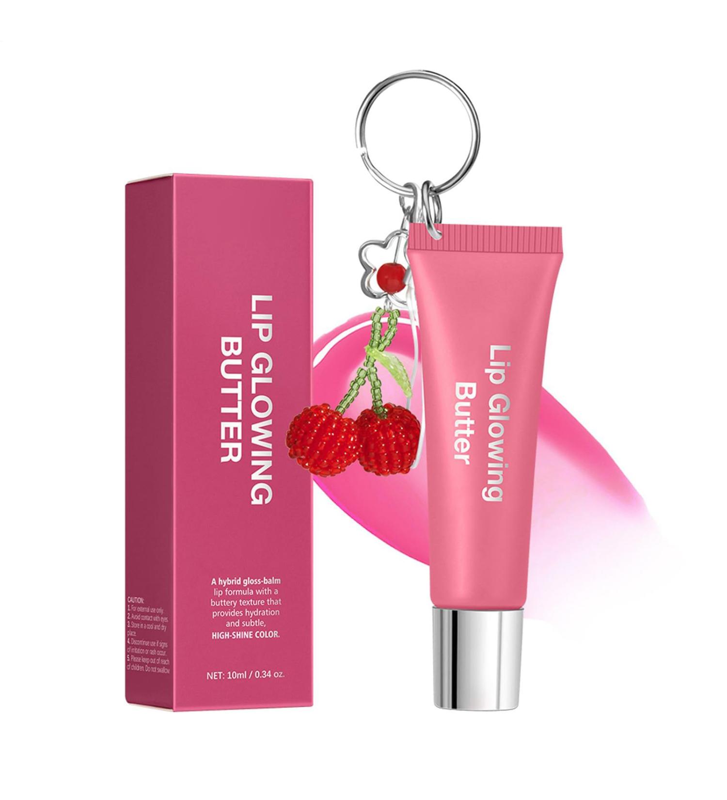  JINGLING JINGLING Tinted Lip Balm | Tinted Beauty Lip Balm with Moisturizing Care and Keychain 10 ml | Glossy Lip Moisturizer for Women | For Daily Use Travel  - Buy Online on GoSupps.com