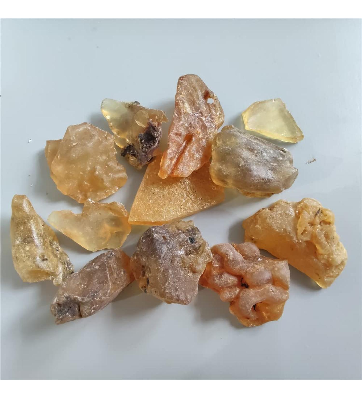 Rare Natural Raw Rough Copal Resin Specimen Stones Minerals Christmas Halloween Students Collection Gift 1pcs 20-40mm Home Goods 20-40mm 1pcs - Buy Online on GoSupps.com