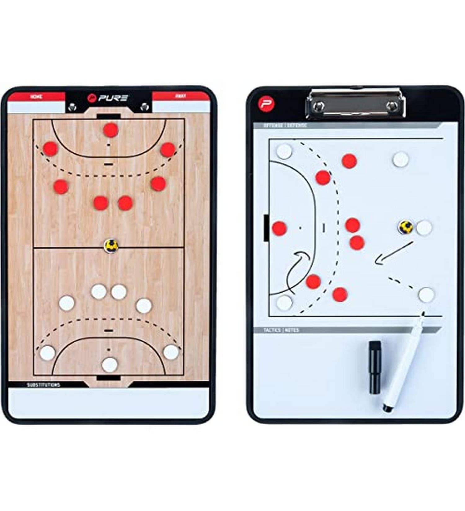 Pure2Improve Handball Training Tactics Board 35x22cm - Enhance Your Game Skills Internationally - Buy Online on GoSupps.com