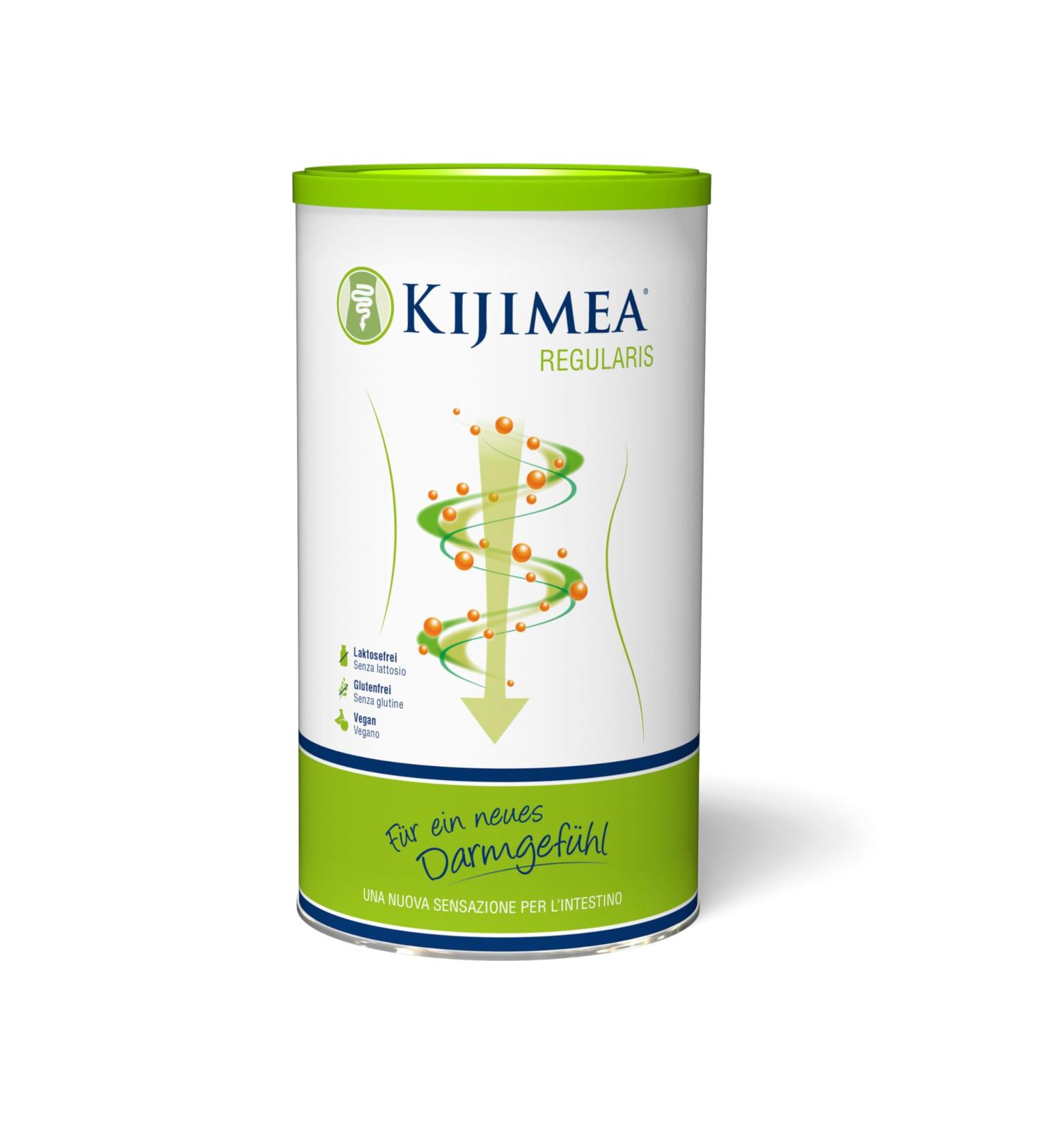 Kijimea Regularis - Gentle Digestive Support for Constipation & Bloating - Vegan Gluten & Lactose Free - 250g Can (1 Pack) - Buy Online on GoSupps.com