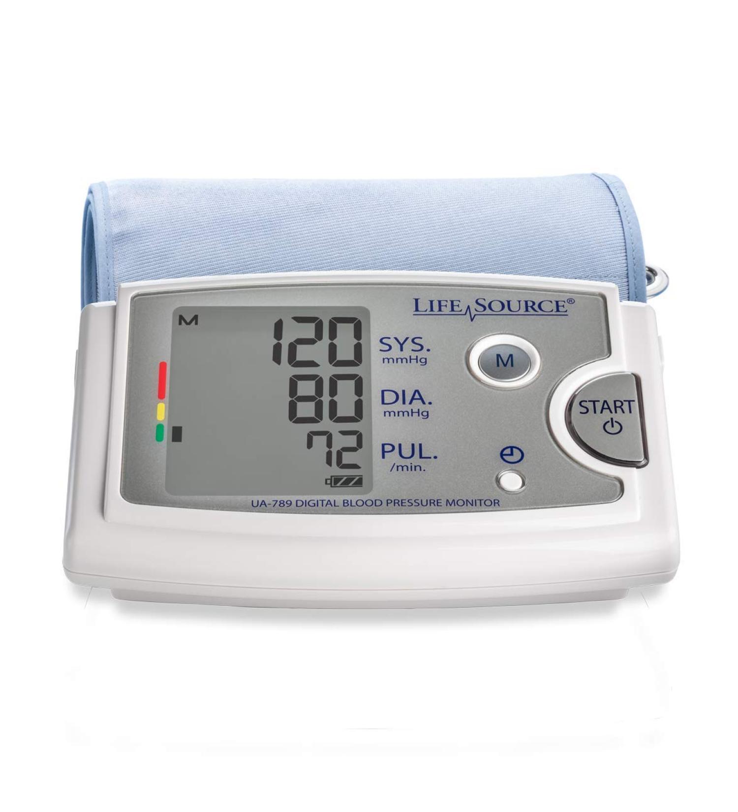 A&D Medical UA-789AC Upper Arm Blood Pressure Monitor with Extra Large Cuff - Buy Online on GoSupps.com