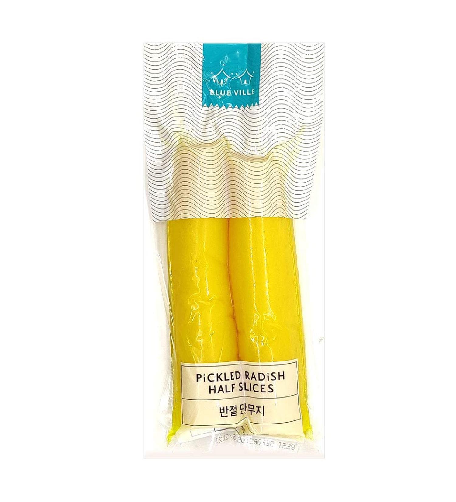 Blue Ville Pickled Radish Half Slices 350g