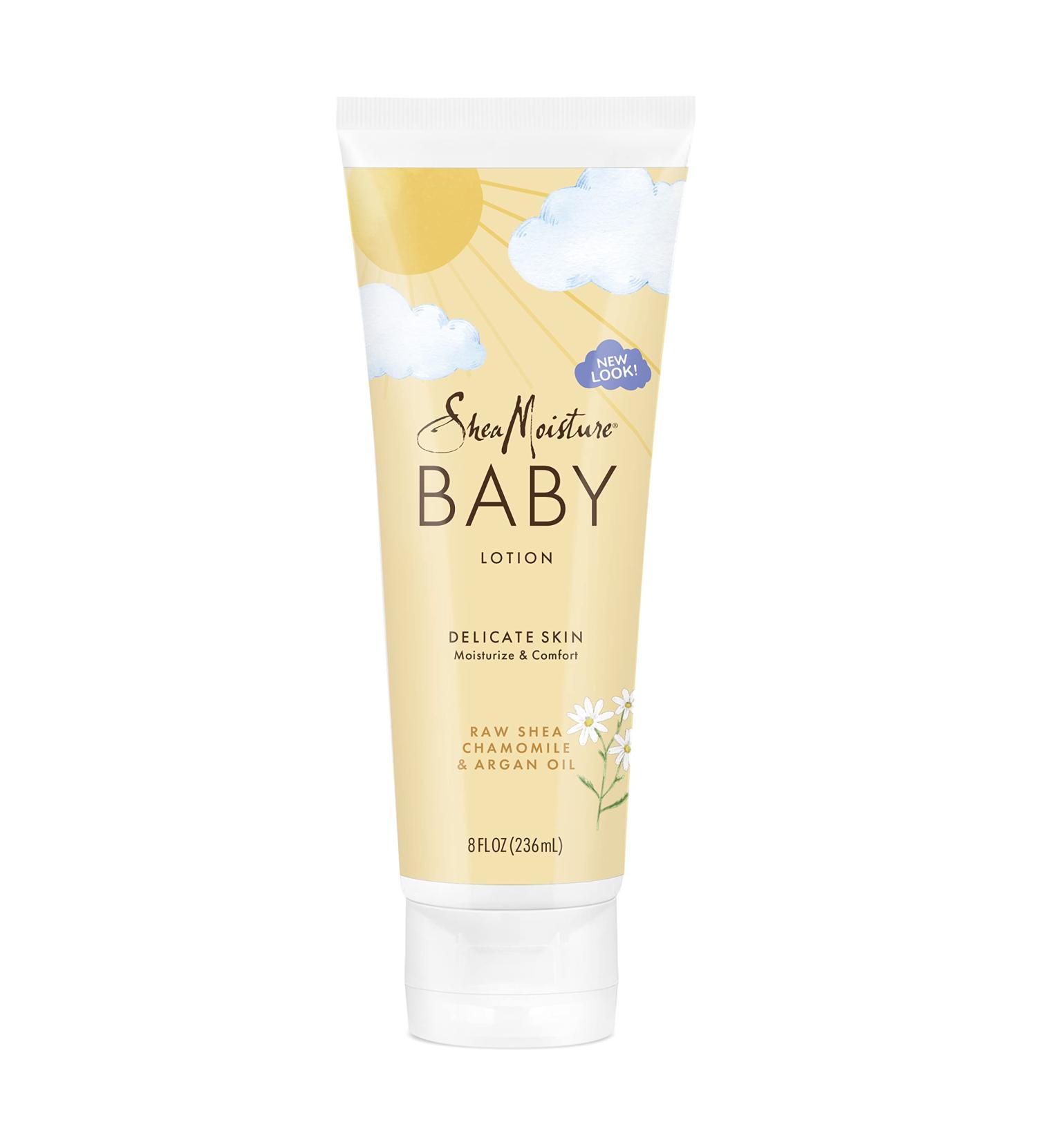 SheaMoisture Baby Lotion for Dry Skin | Raw Shea, Chamomile & Argan Oil - 8 oz - Buy Online on GoSupps.com