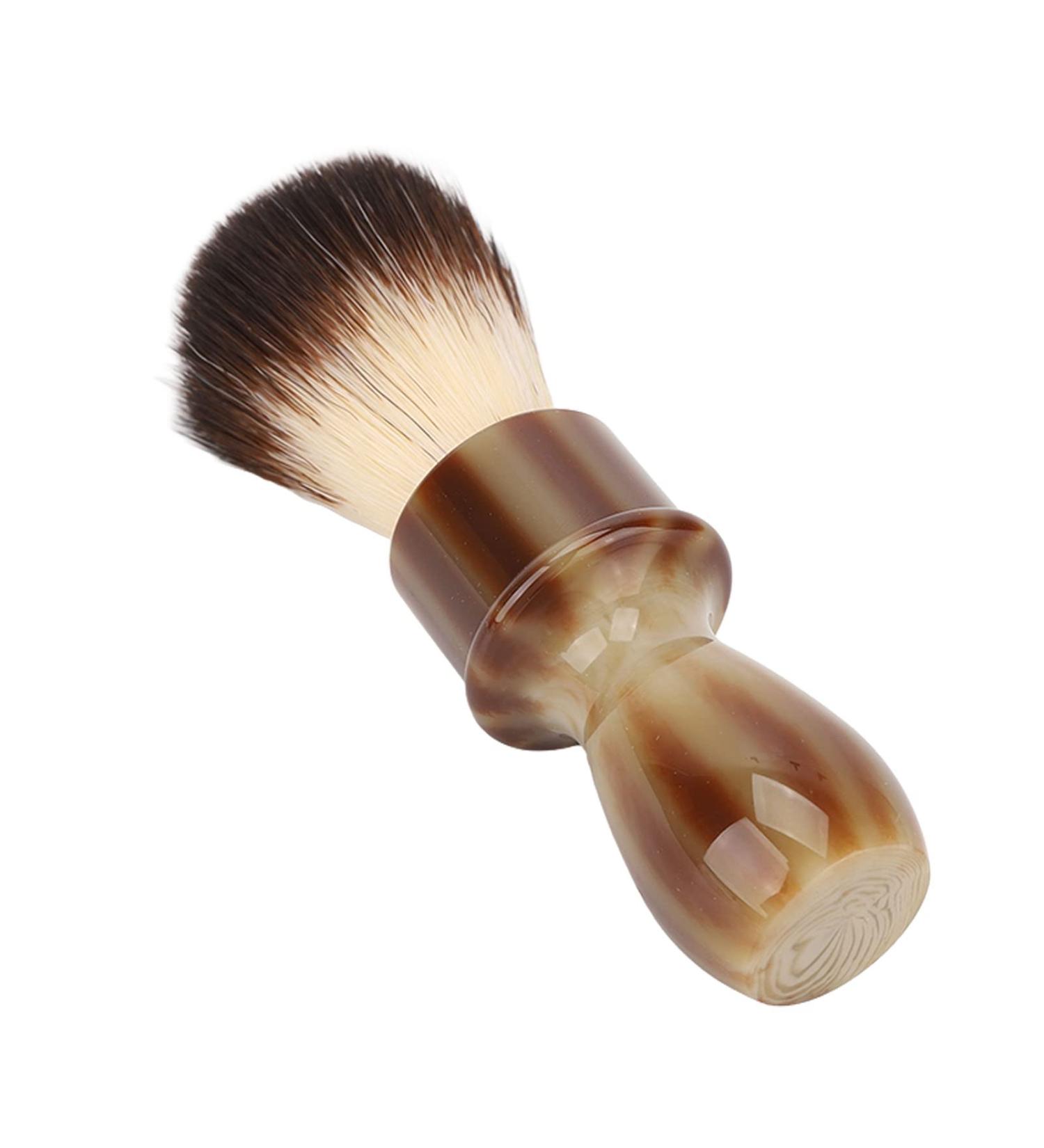 Premium Razor Brush for Men | Ergonomic Soft Hair Dressing Tool | Professional Luxury Facial Care - Buy Online on GoSupps.com