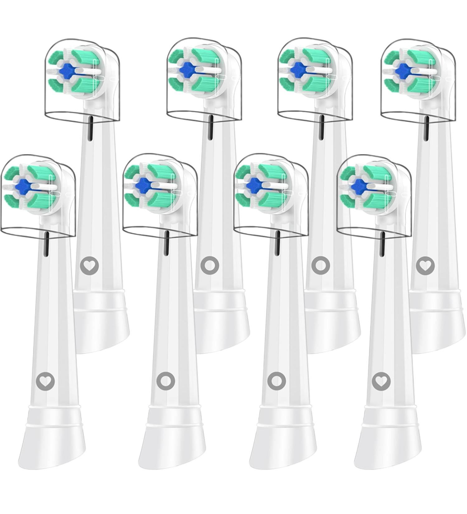HSYTEK Replacement Toothbrush Heads for Oral-B IO Series 3-10 | Compatible IO Electric Toothbrush Heads | White - Buy Online on GoSupps.com