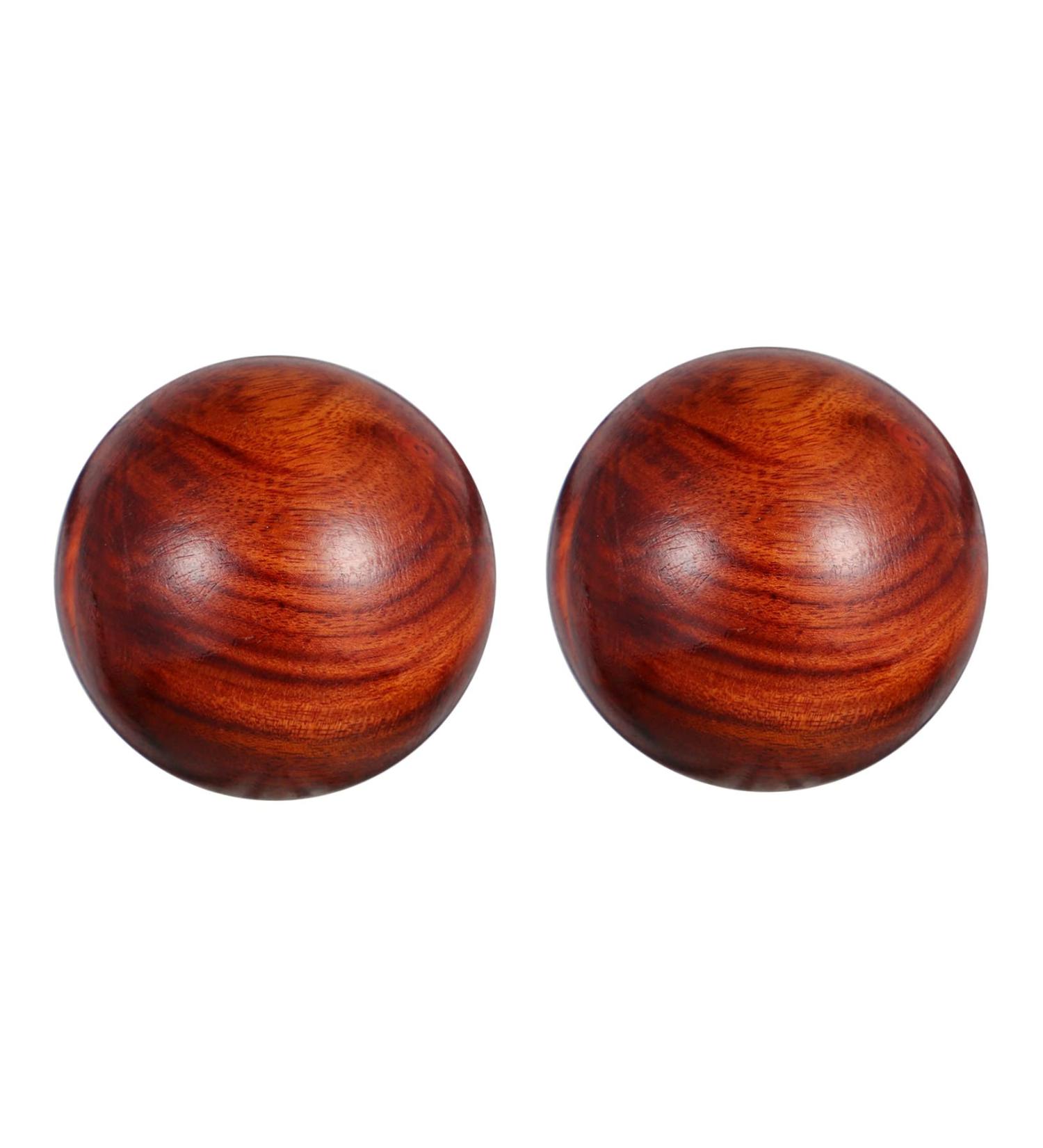 Beavorty 6-Stk Carving Handmade Massage Balls - Relaxation Therapy & Hand Exercise | Wood Baoding Health Care - Buy Online on GoSupps.com