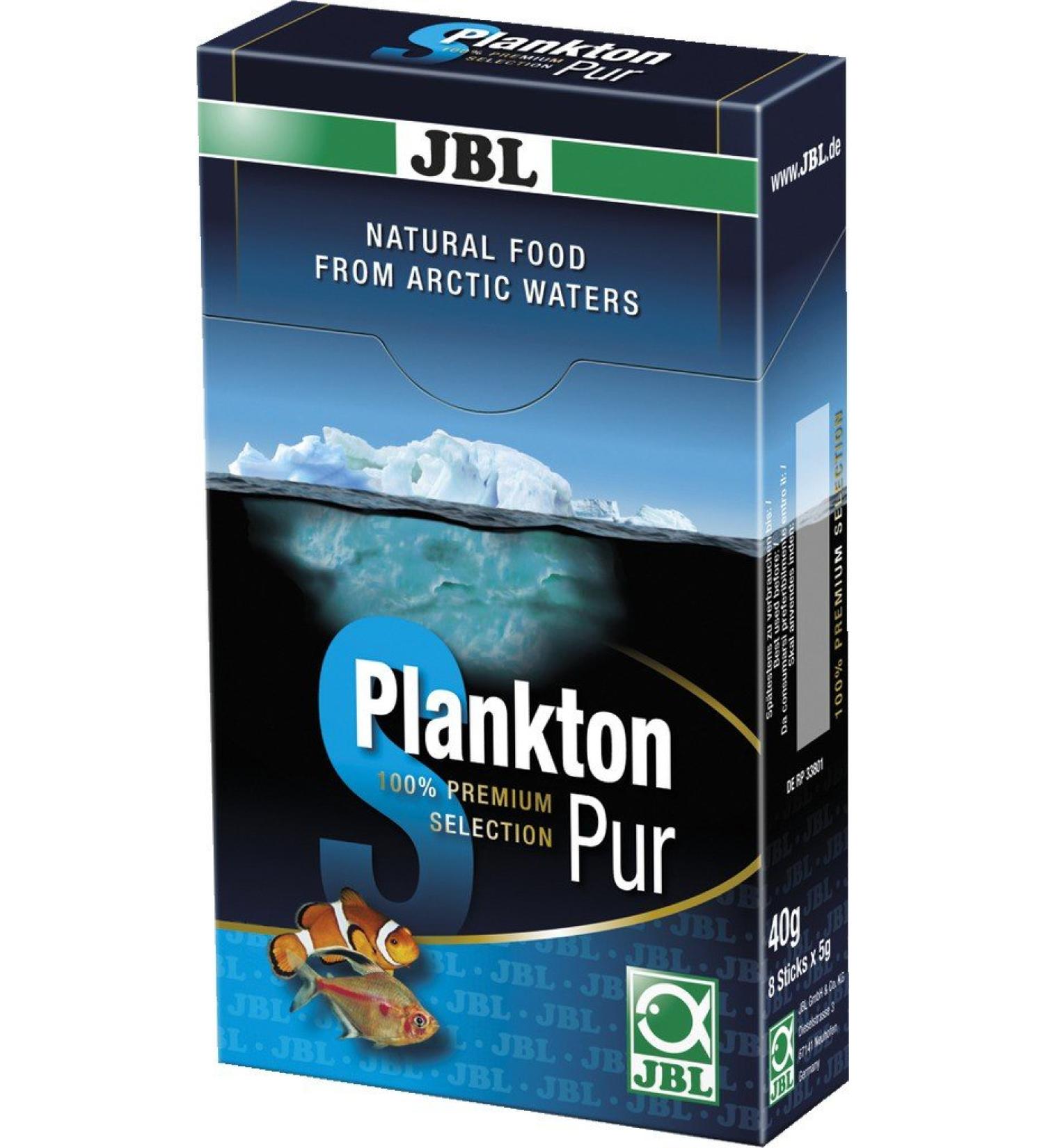 JBL Plankton Food for Fresh and Saltwater Fish Pure Plankton - 8 Sticks of 5g - Buy Online on GoSupps.com