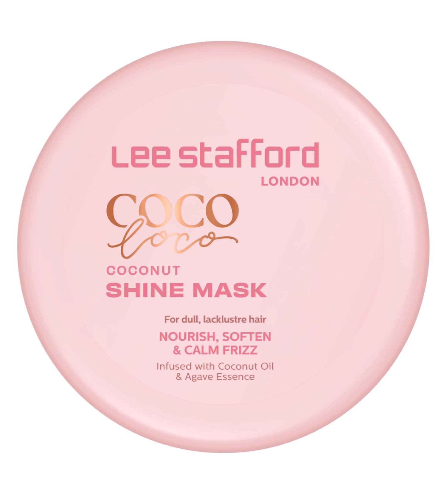 Lee Stafford Coco Loco Agave Coconut Shine Mask Treatment 200ml | Hydrating Hair Care for All Hair Types | International Shipping - Buy Online on GoSupps.com