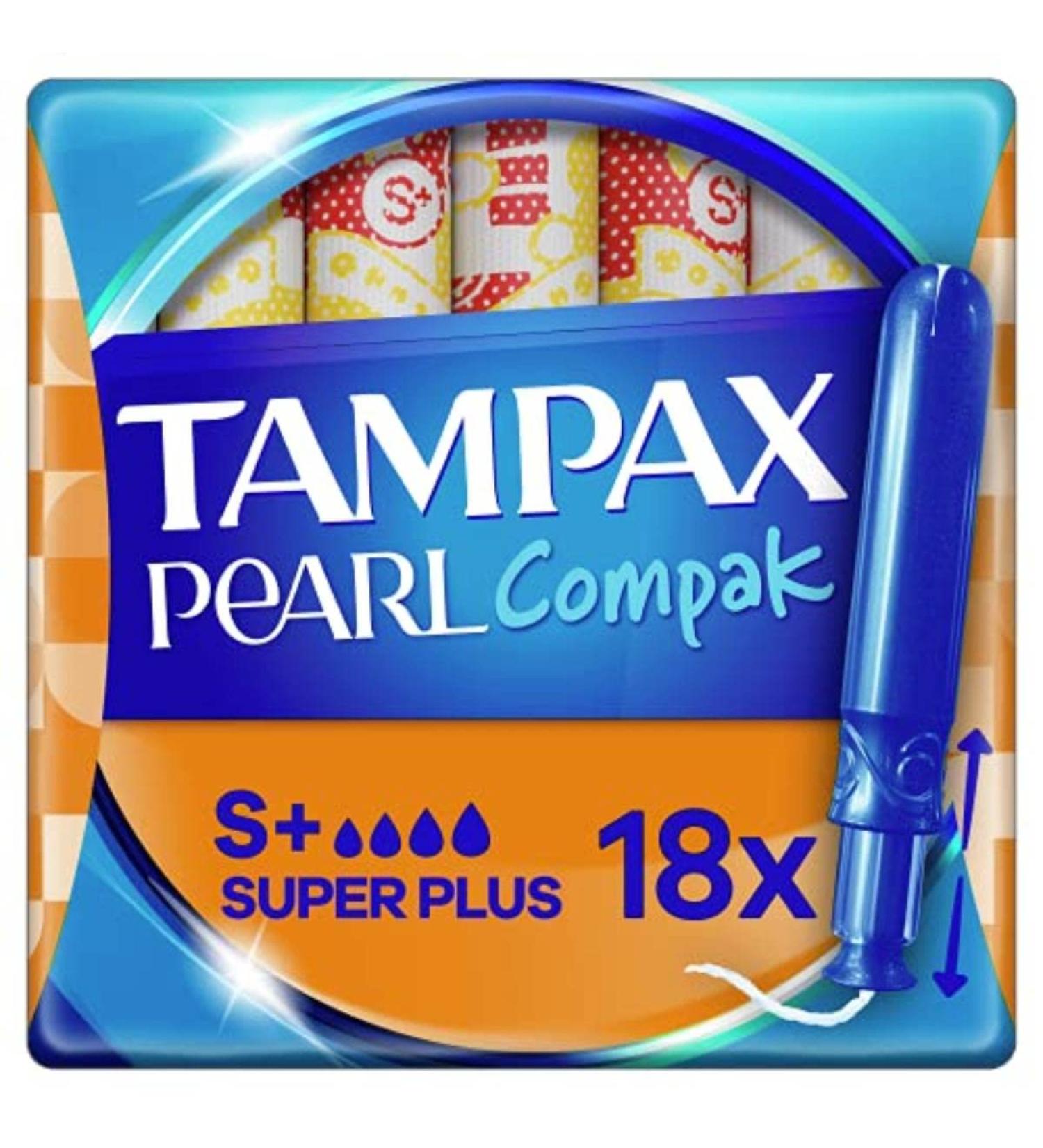 Buy Tampax Compak Pear - Discreet & Reliable Tampons for International Shipping - Buy Online on GoSupps.com