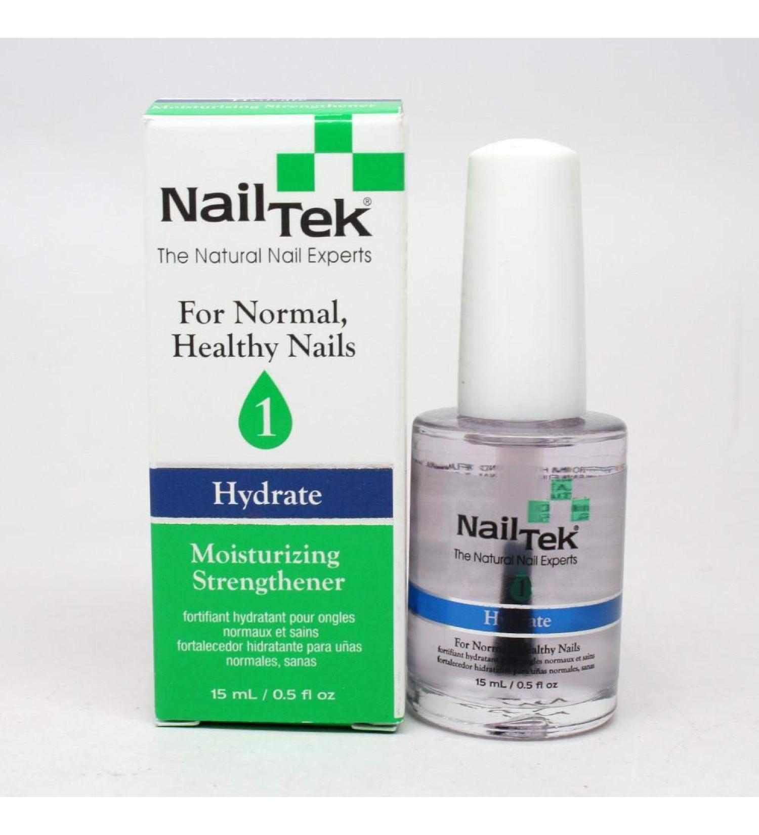 Nail Tek Hydrate Moisturizing Strengthener 1 - For Normal Healthy Nails 15ml/0.5oz by Nail Tek