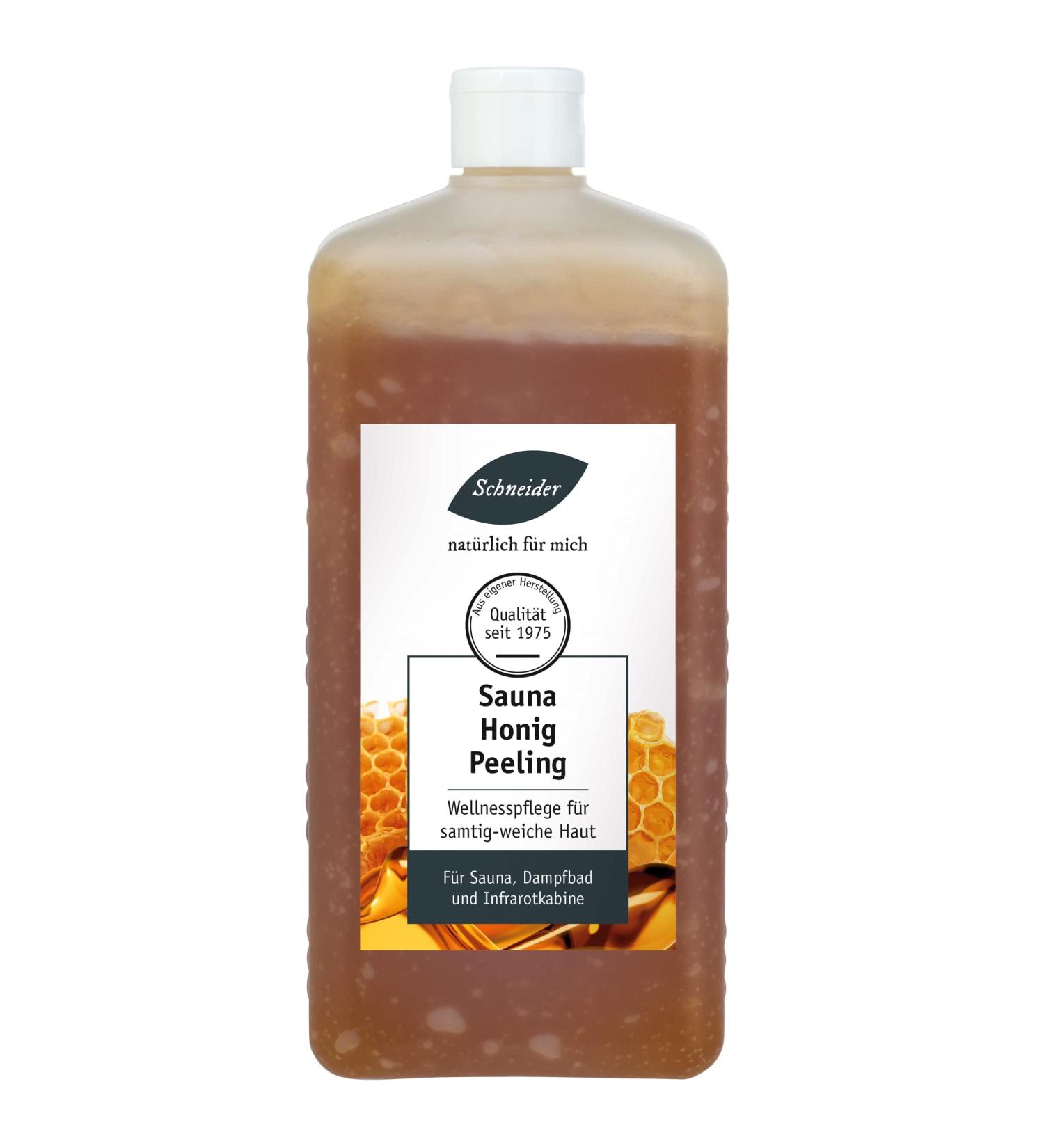 Saunabedarf Schneider - Sauna honey skin hair and body care 1000g