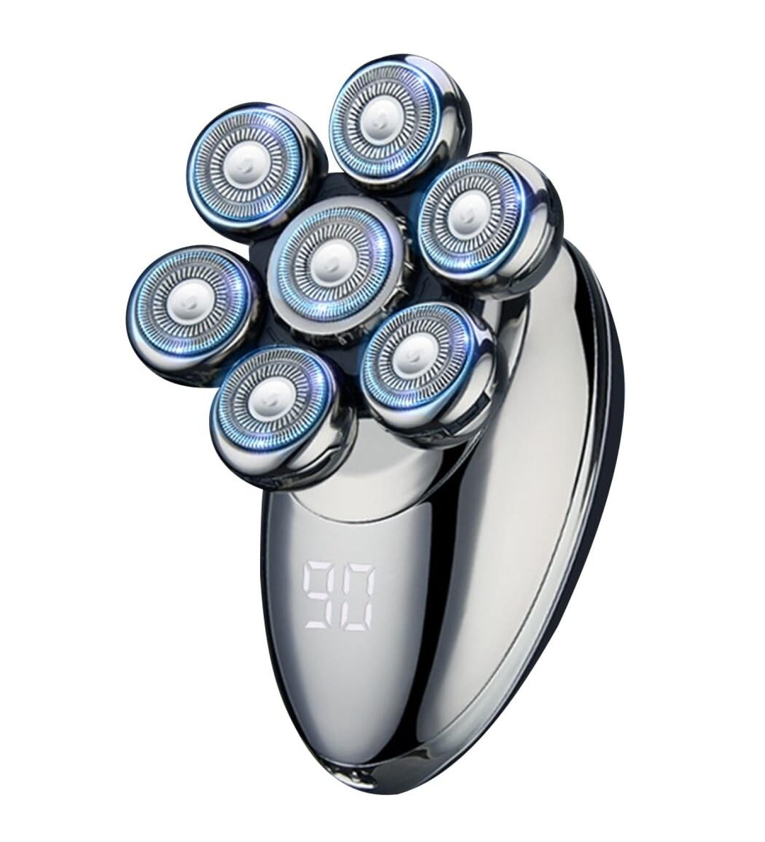 Waterproof LED Beard Trimmer Set | Portable & Reusable Shaver for Bald Heads | International Shipping - Buy Online on GoSupps.com