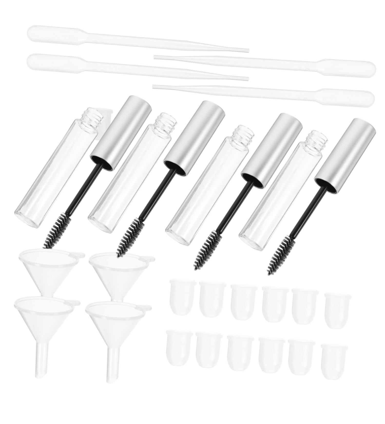 Didiseaon 32pcs Mascara Empty Tube Transparent Mascara Lip Gloss Kits Diy Mascara Tube Self Made Liquid Bottle - Buy Online on GoSupps.com