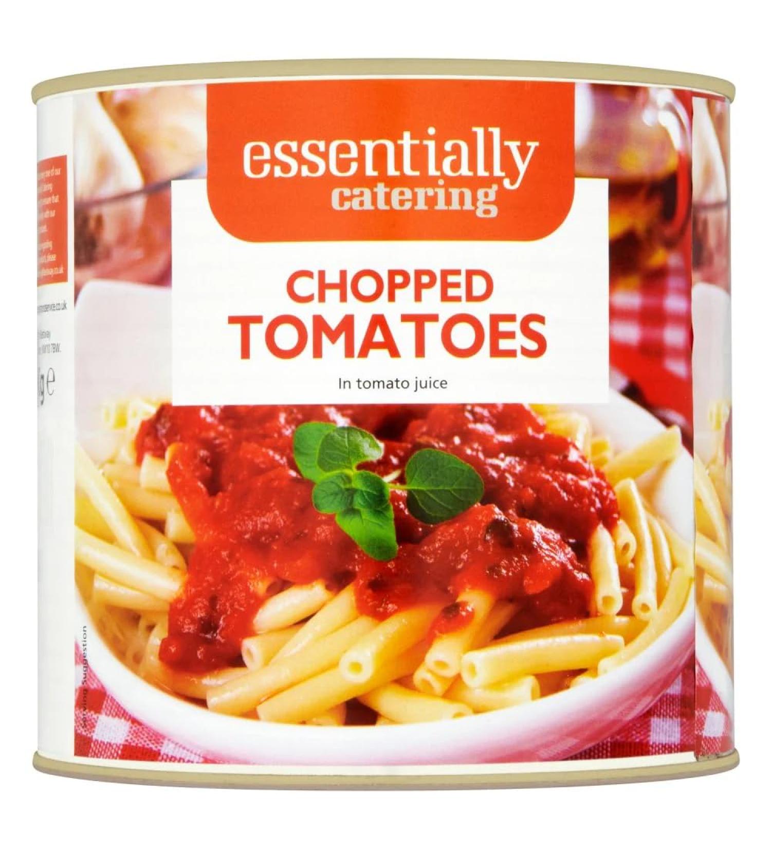 MASEssentially Catering Chopped Tomatoes in Tomato Juice 2.5kg-Food
